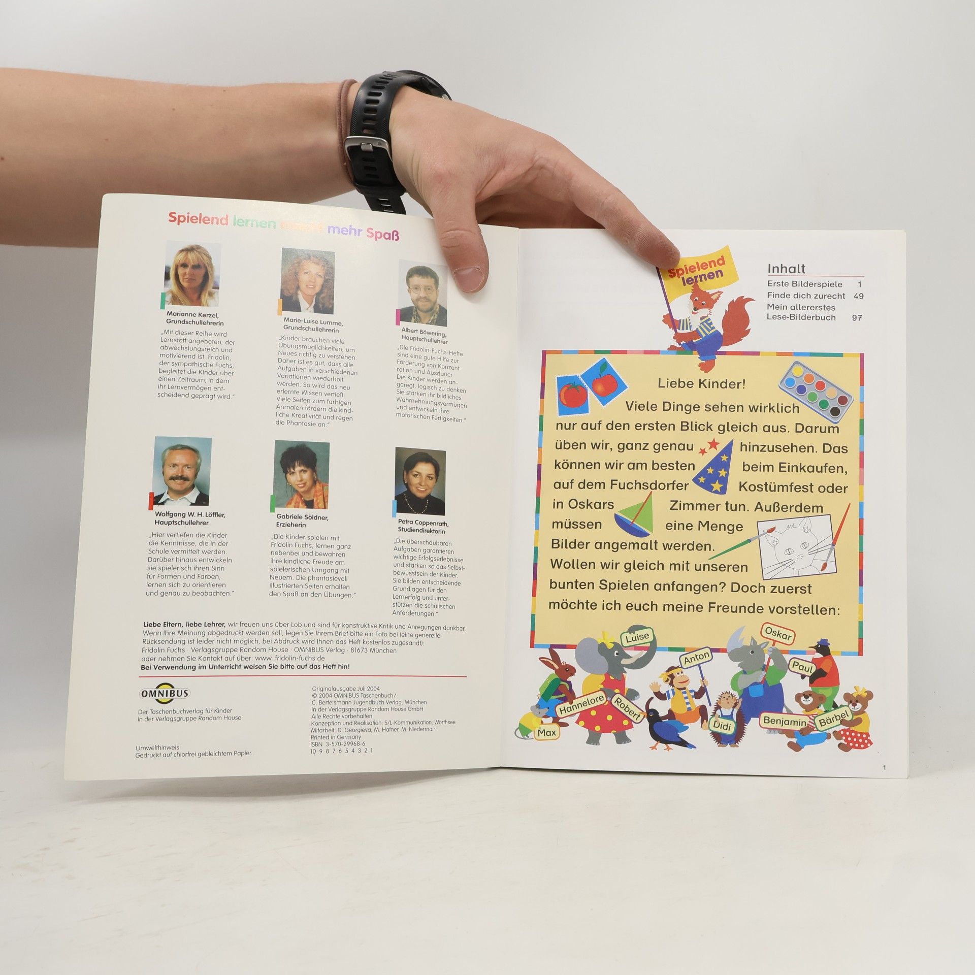 Fridolin Fuchs: Mein großes buntes Kindergartenbuch