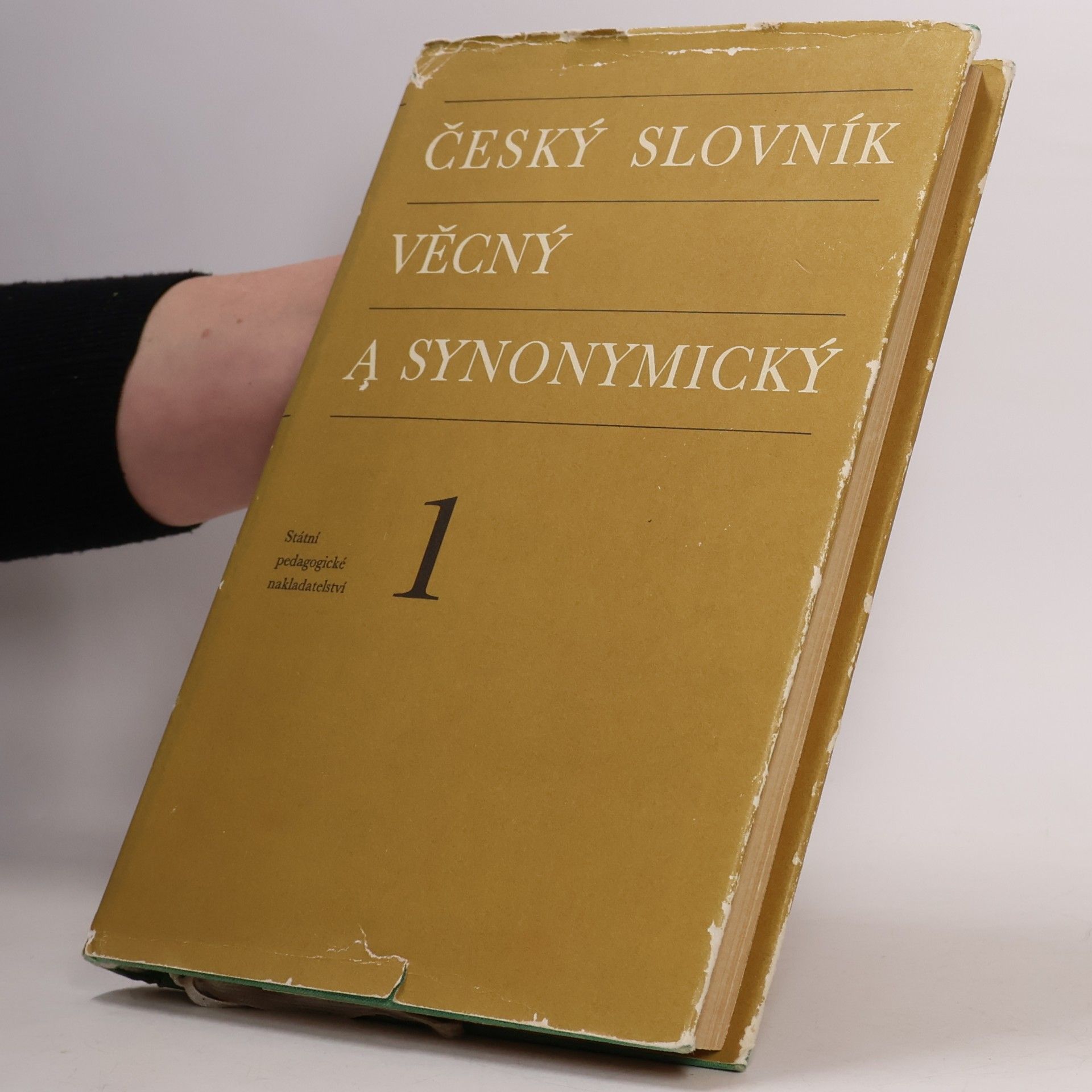 Jiří Haller Český slovník věcný a synonymický 1