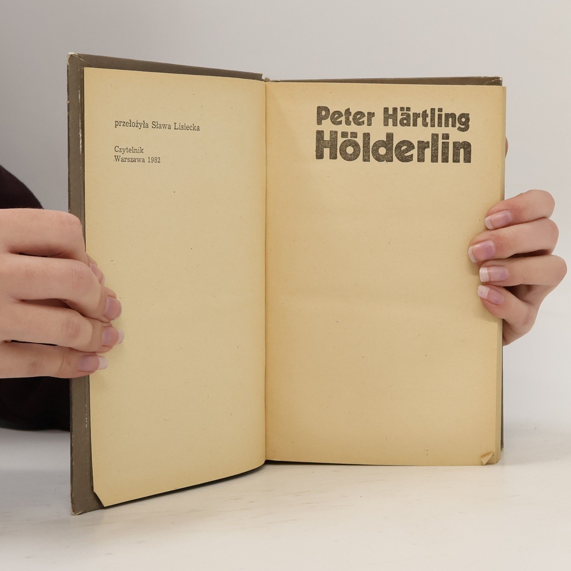 Peter Härtling Hölderlin