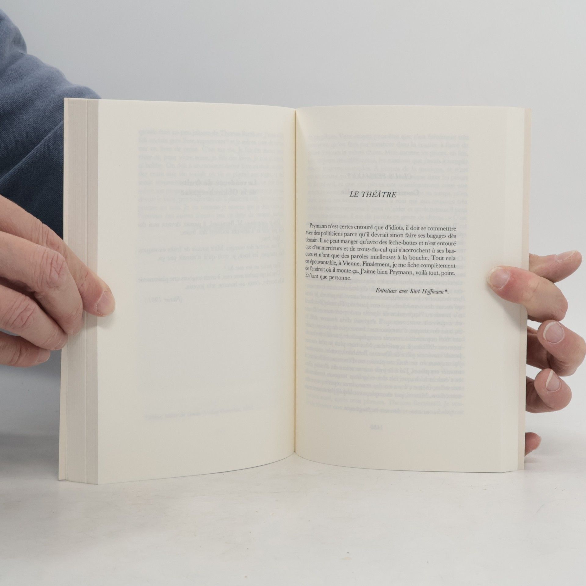 Gemma Salem Thomas Bernhard et les siens