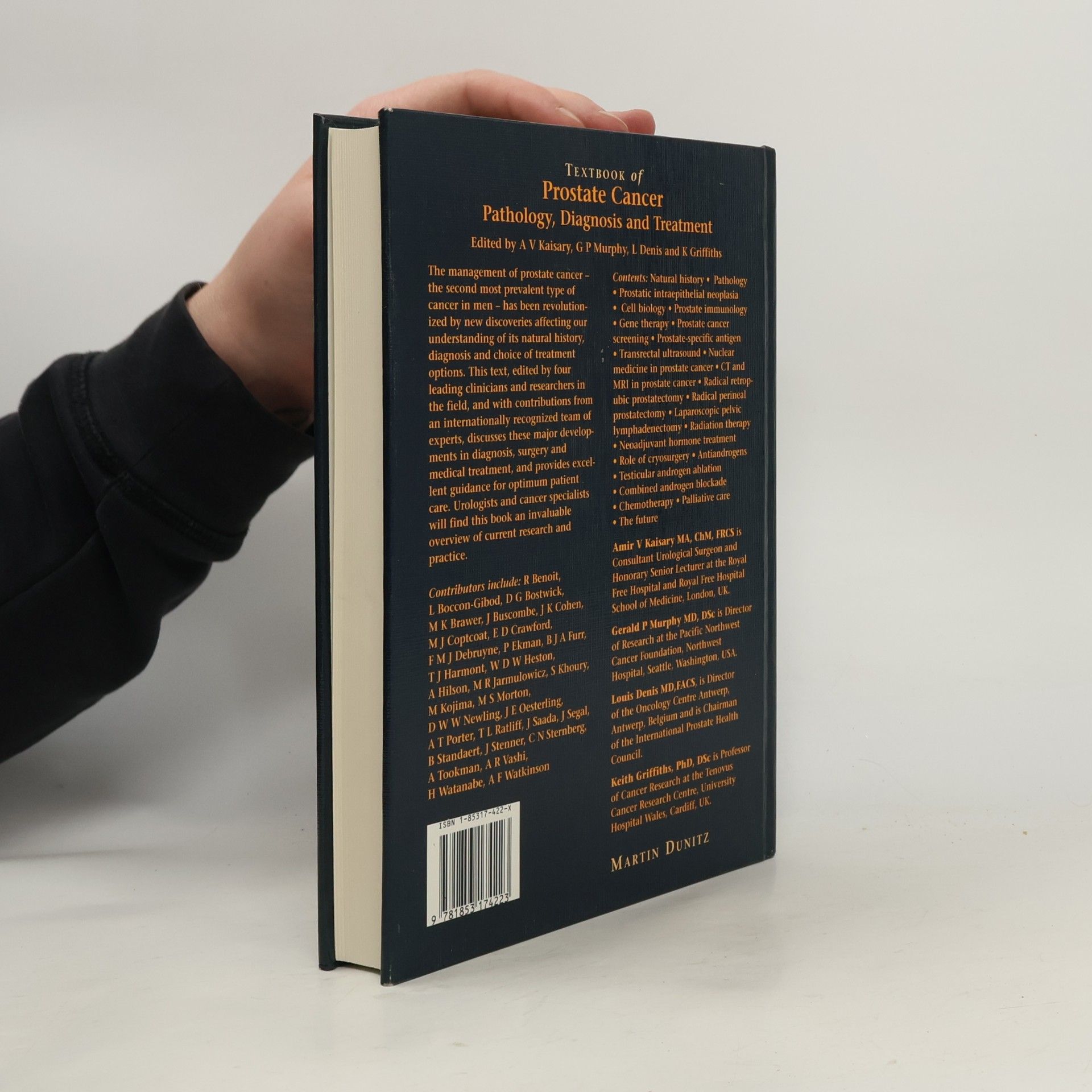 Amir V. Kaisary Textbook of Prostate Cancer