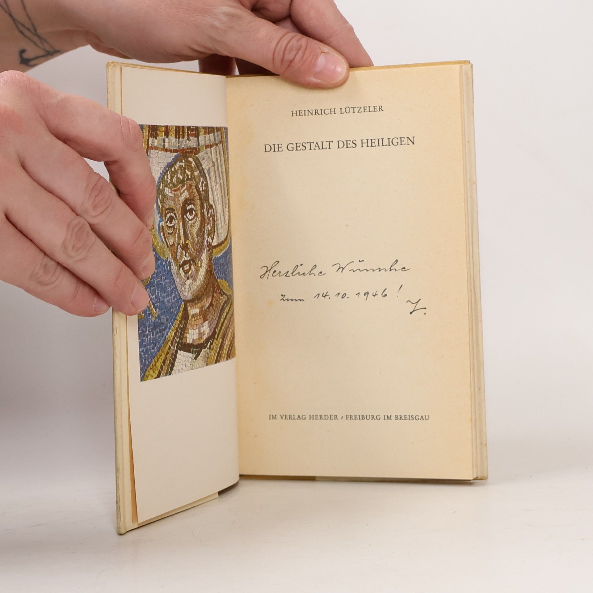 Heinrich Lützeler Die Gestalt des Heiligen