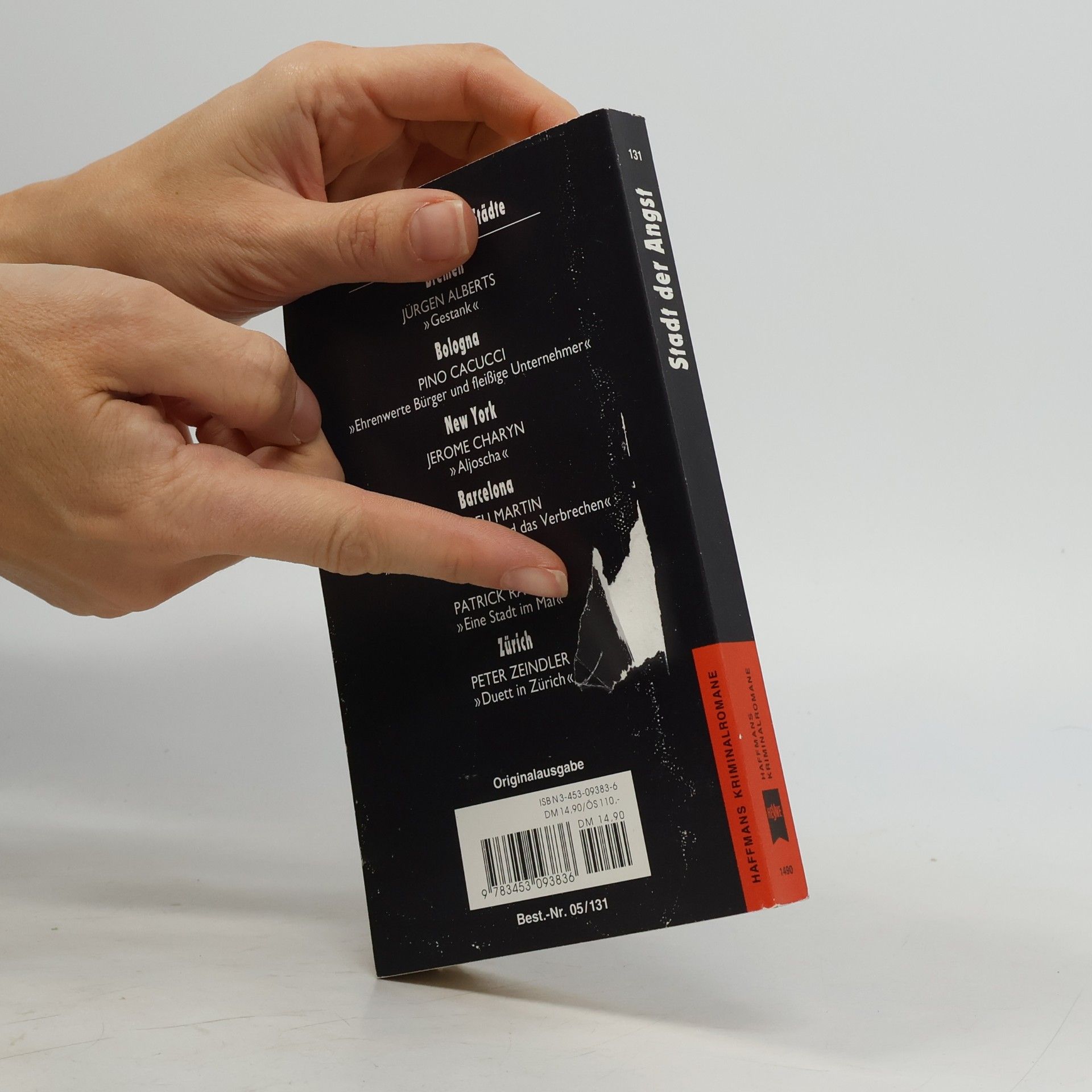 Jürgen Alberts Haffmans Kriminalromane im Wilhelm Heyne Verlag - 5: Stadt der Angst