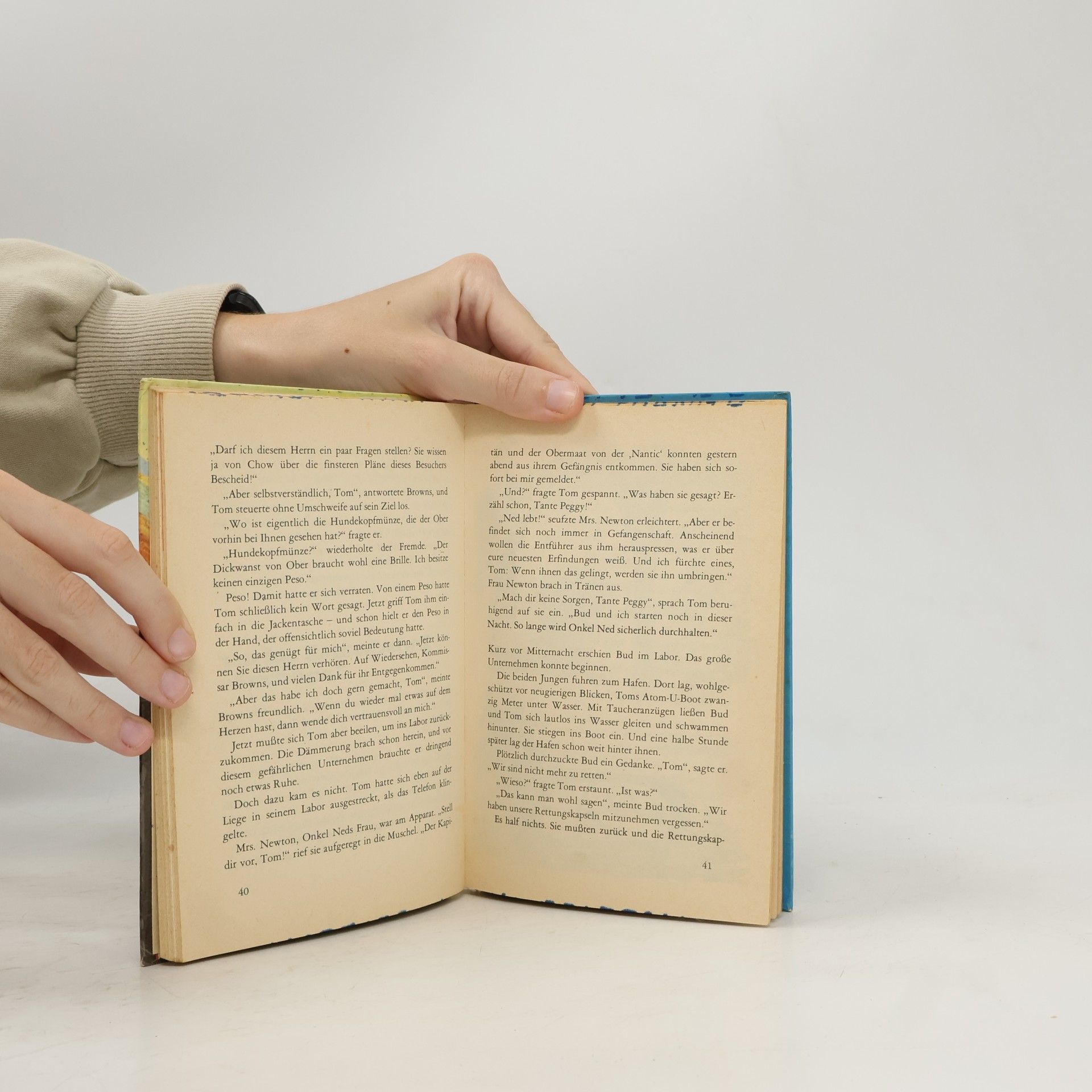 Victor Appleton Tom Swift, Tauchfahrt ins Abenteuer