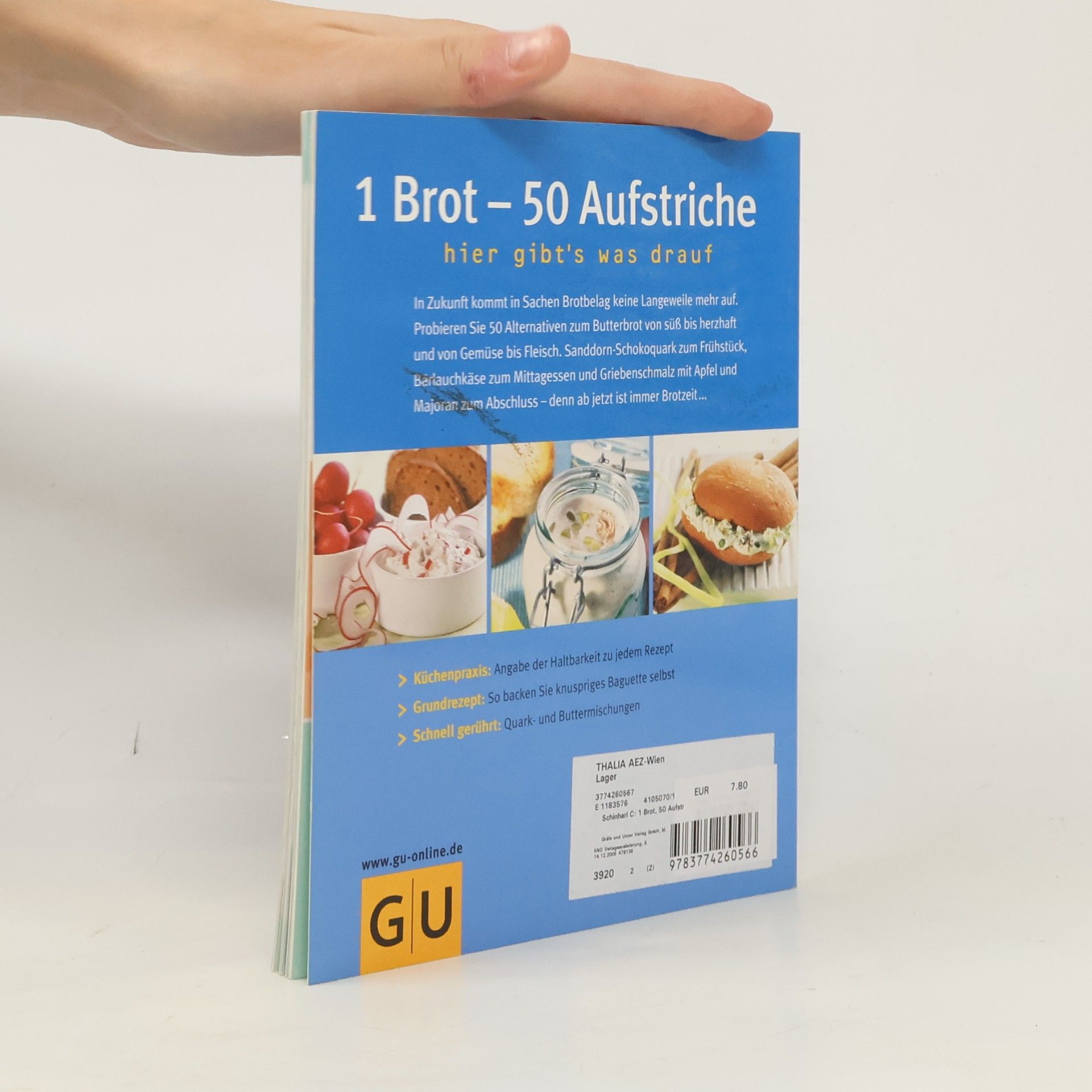 Cornelia Schinharl 1 Brot - 50 Aufstriche