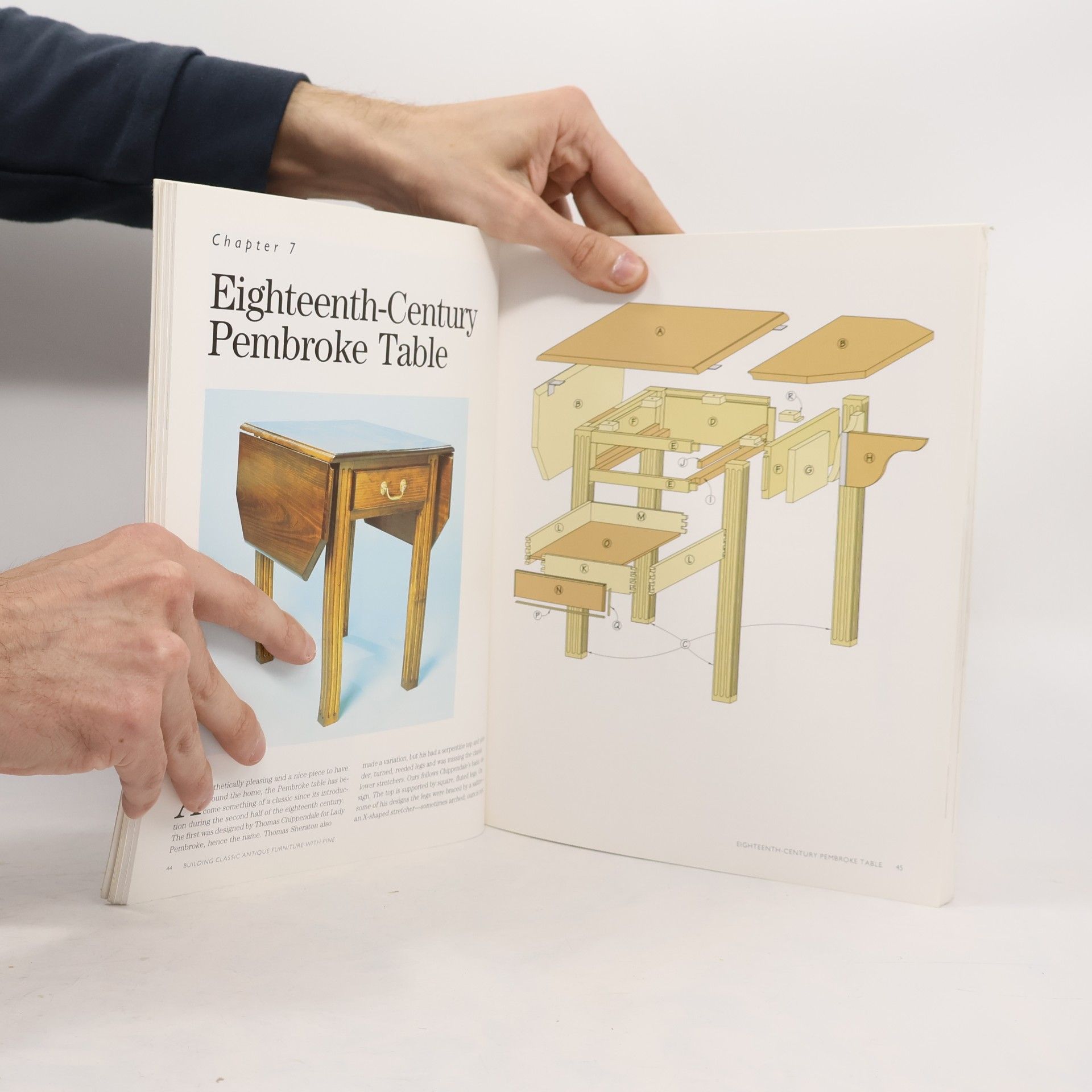 Blair Howard Building Classic Antique Furniture With Pine