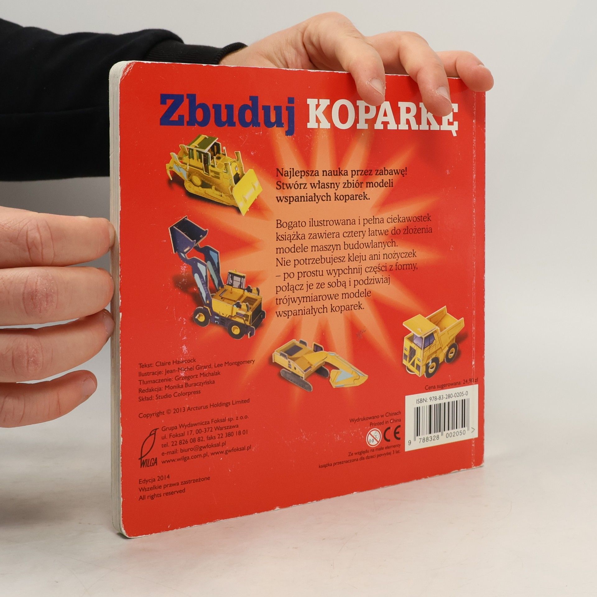 Claire Hawcock Zbuduj koparkę