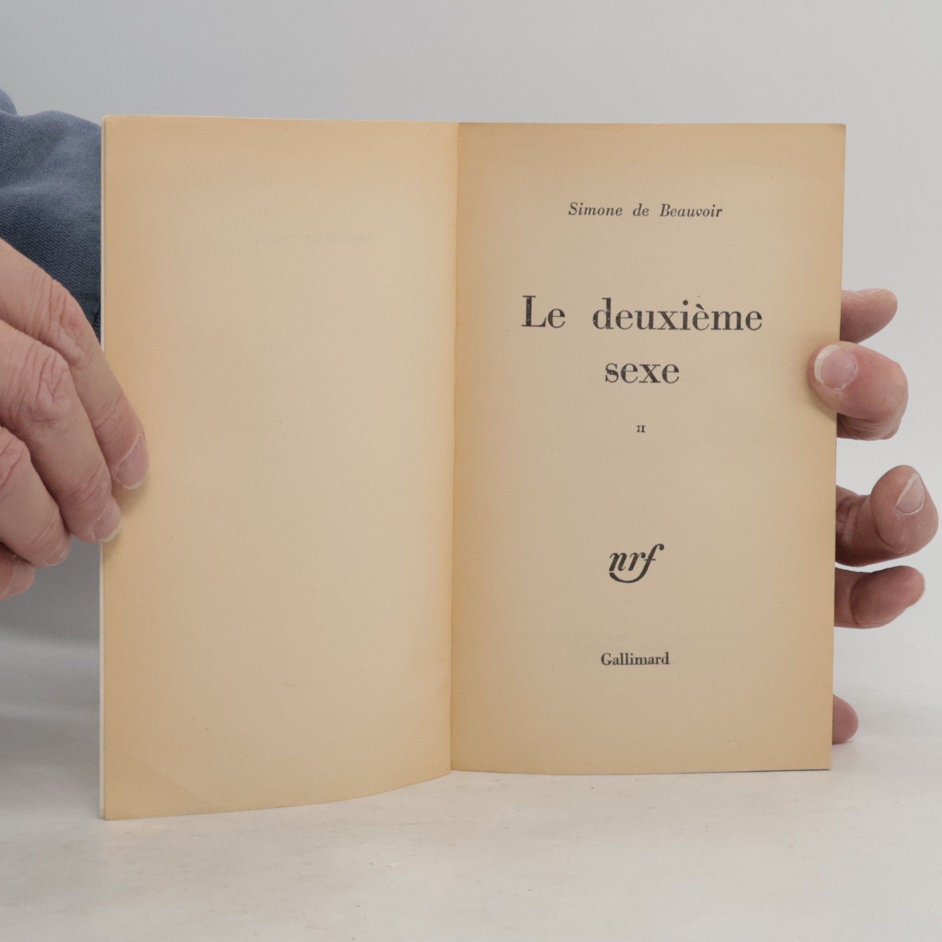Simone de Beauvoir Le deuxième sexe 2