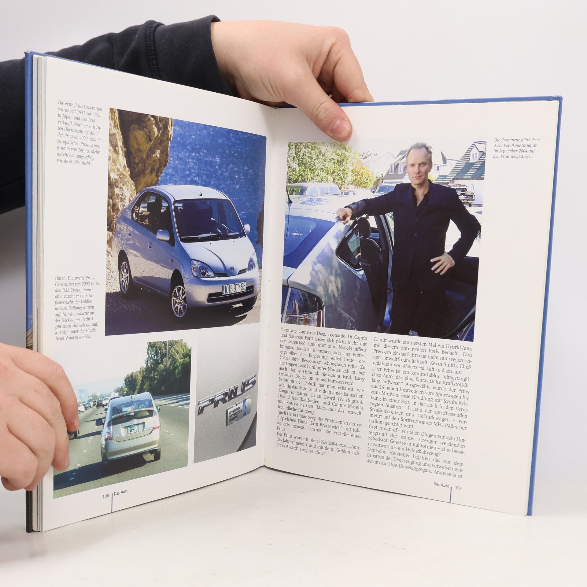 Frank Franke Mit dem Toyota-Prius in die Zukunft