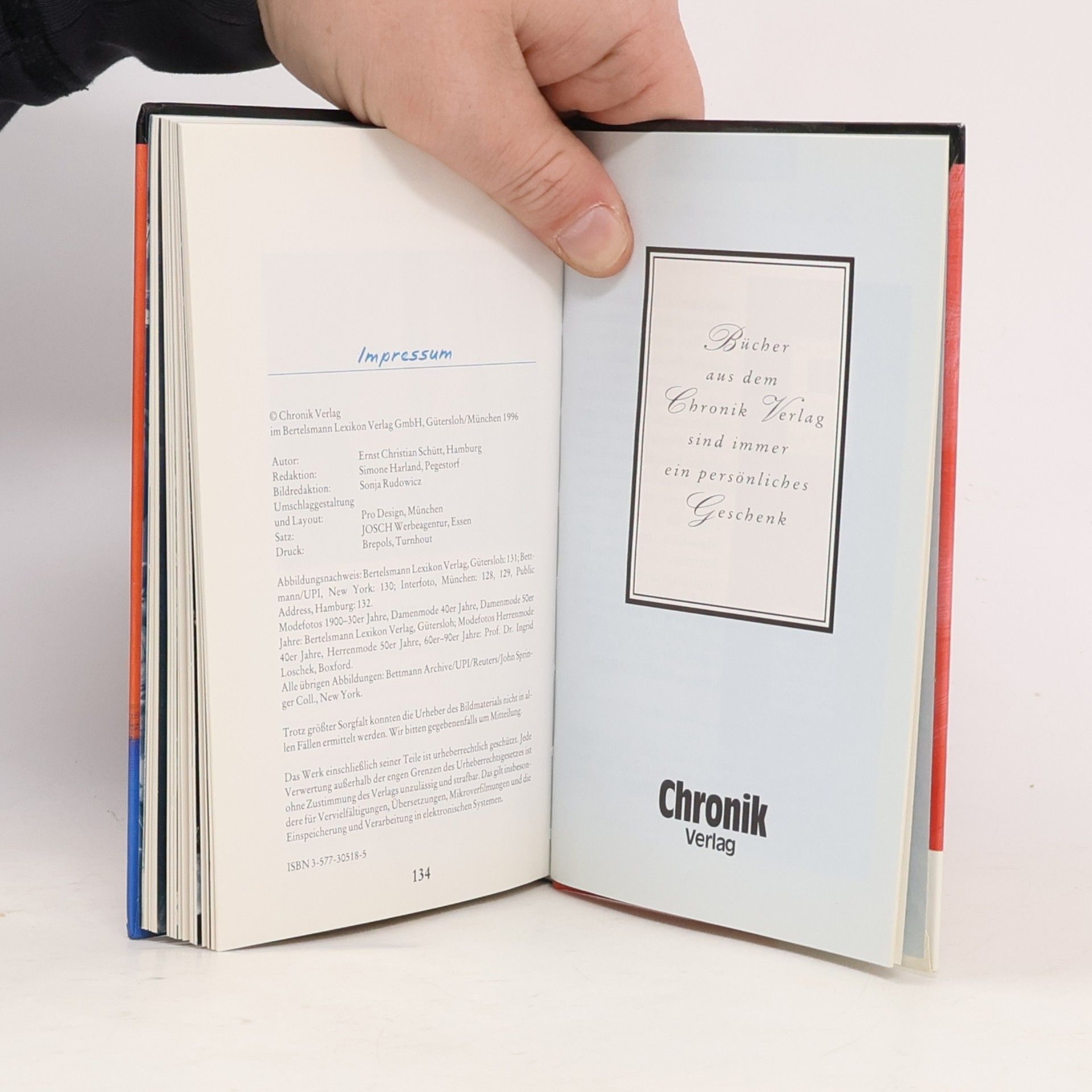Die Persönliche Chronik: Das Buch vom 18. Mai