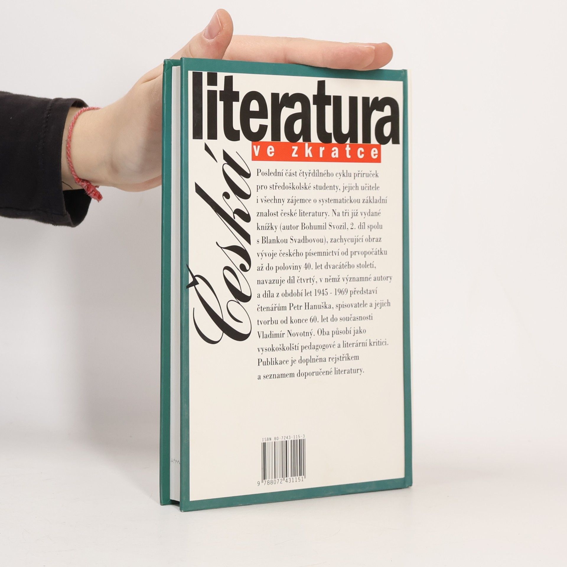 Petr Hanuška Česká literatura ve zkratce 4. Období od poloviny 40. let 20. století do současnosti