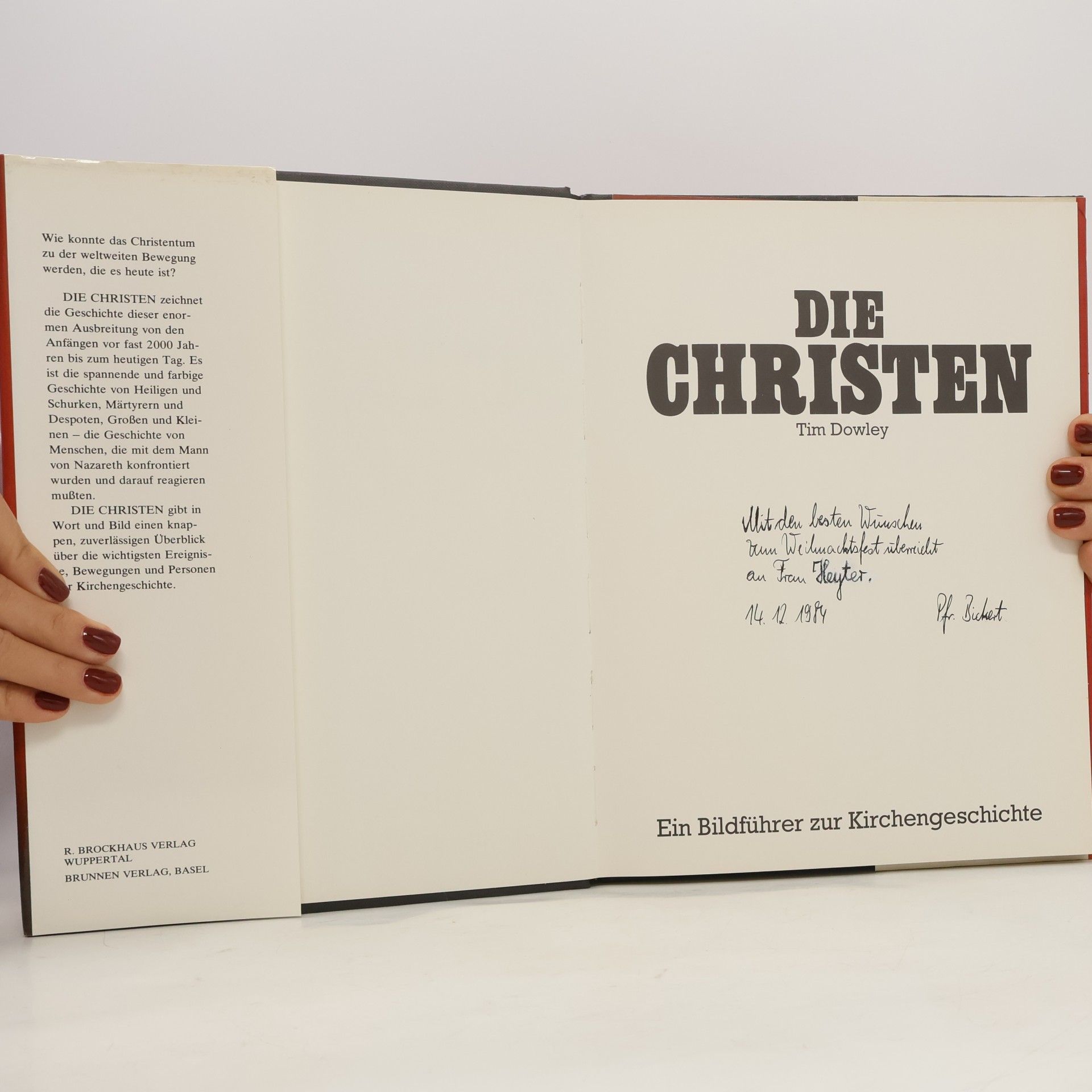 Tim Dowley Die Christen. Ein Bildführer zur Kirchengeschichte
