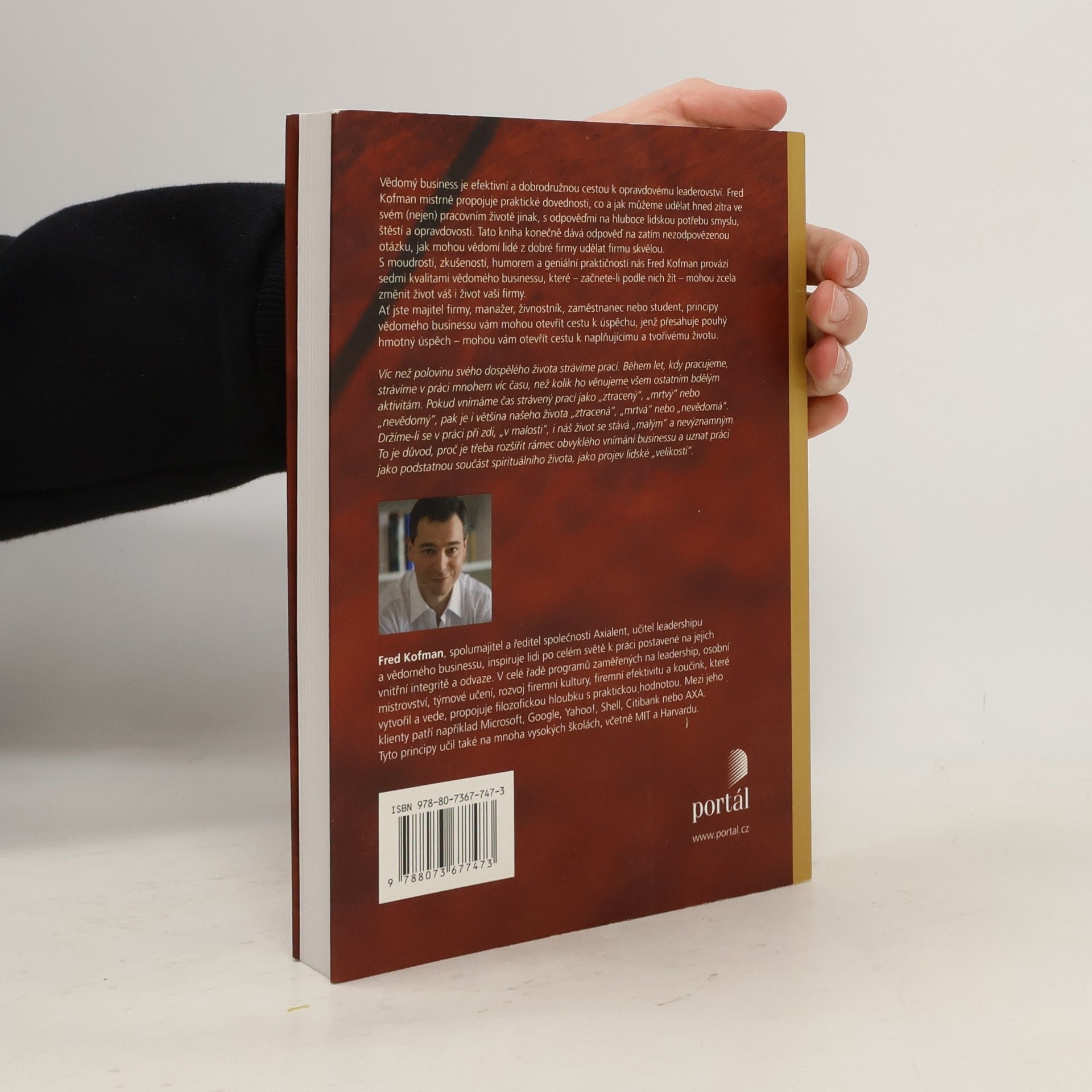 Fred Kofman Vědomý business: Integrita, úspěch a štěstí