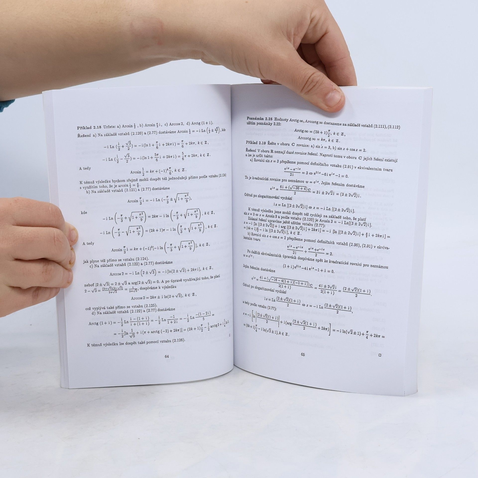 Josef Polák Matematická analýza v komplexním oboru