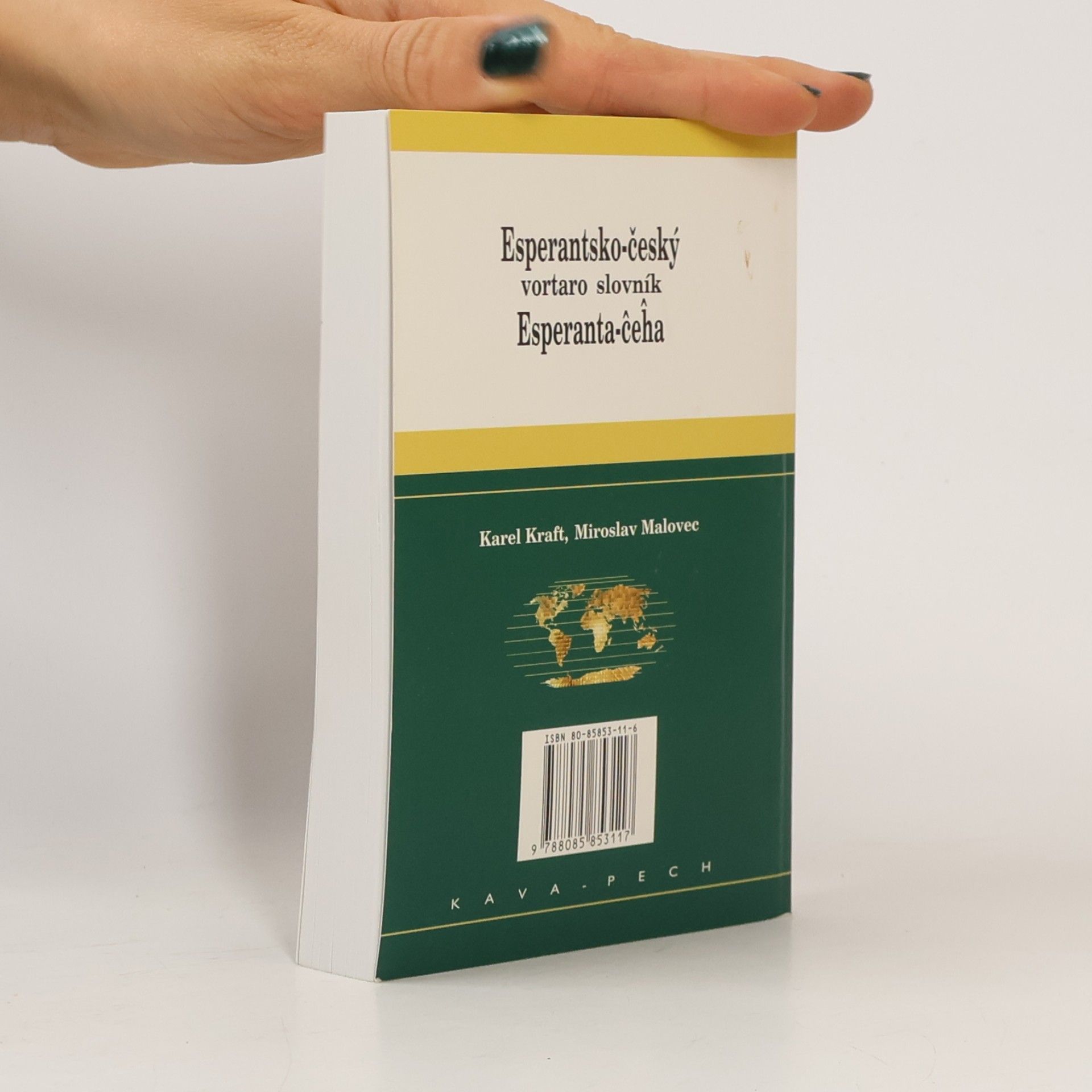 Karel Kraft Esperantsko-český slovník. Esperanta-ceha vortaro (esperantsky)