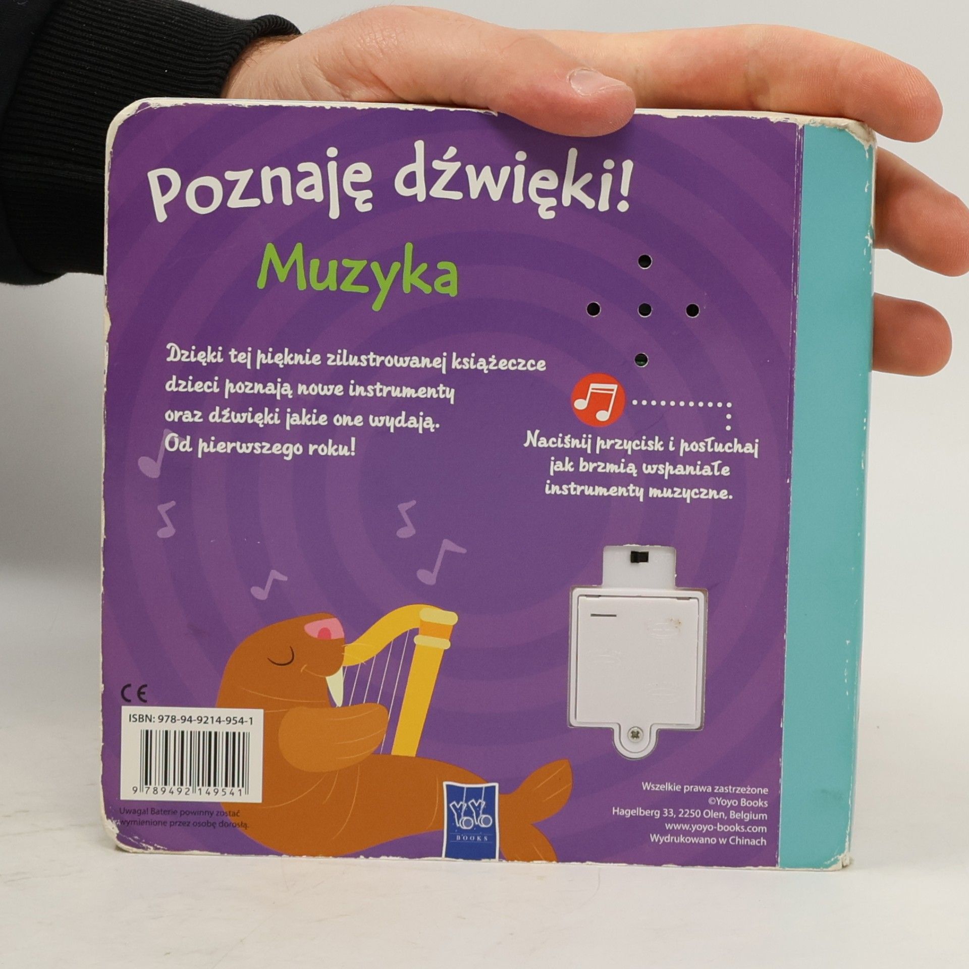 Yoyo Books Poznaję dźwięki! Muzyka