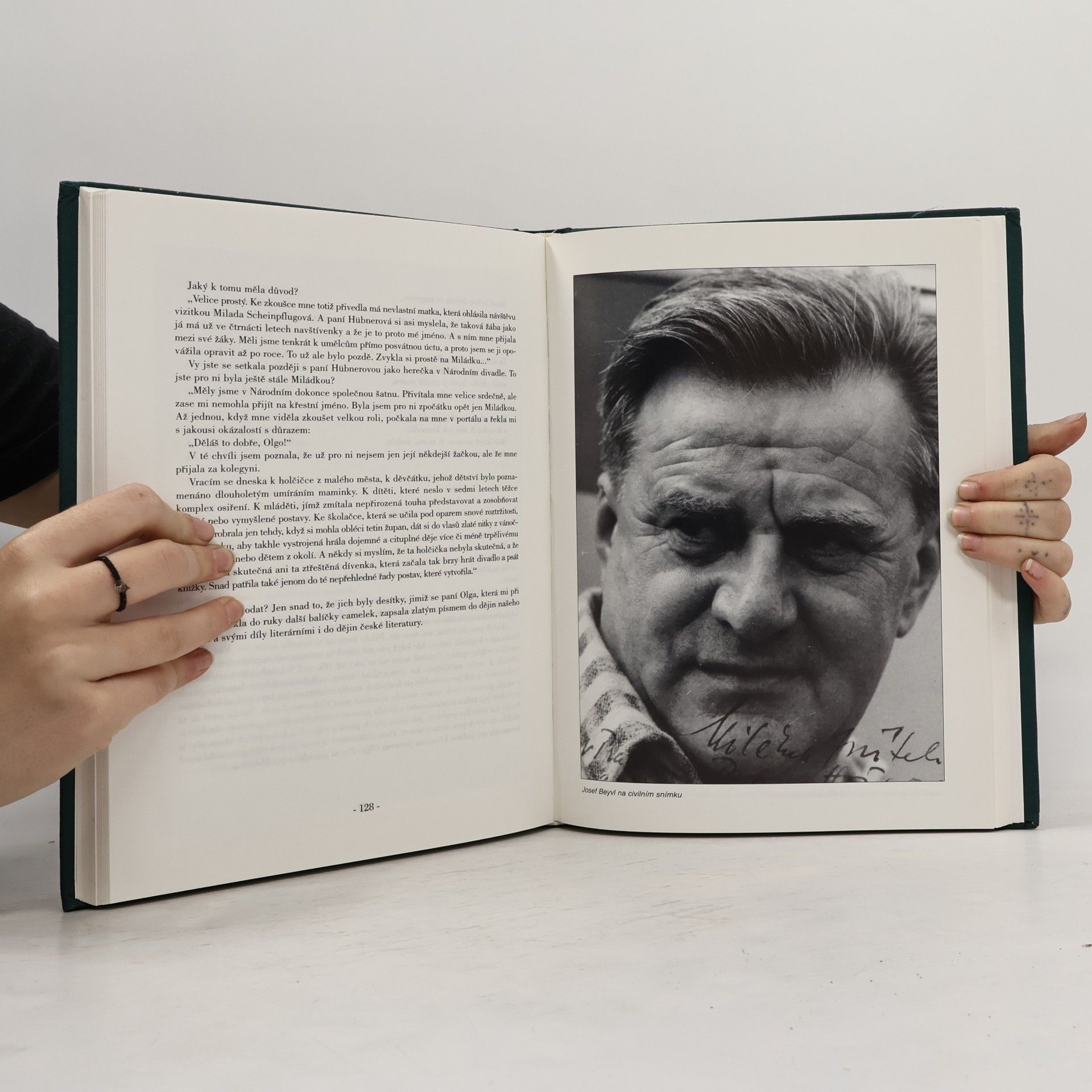 Petr Hořec Důvěrná setkání. Slavní čeští herci v zákulisí
