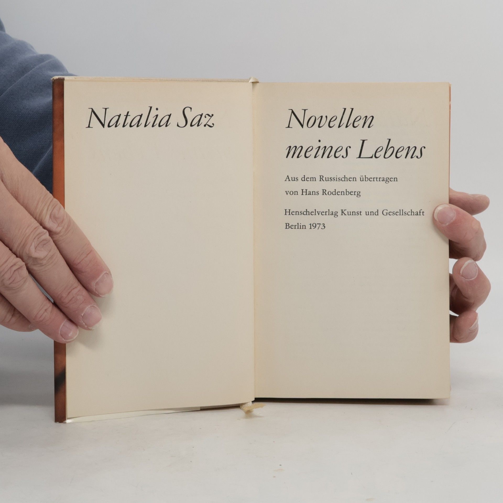 Natalia Saz Novellen meines Lebens