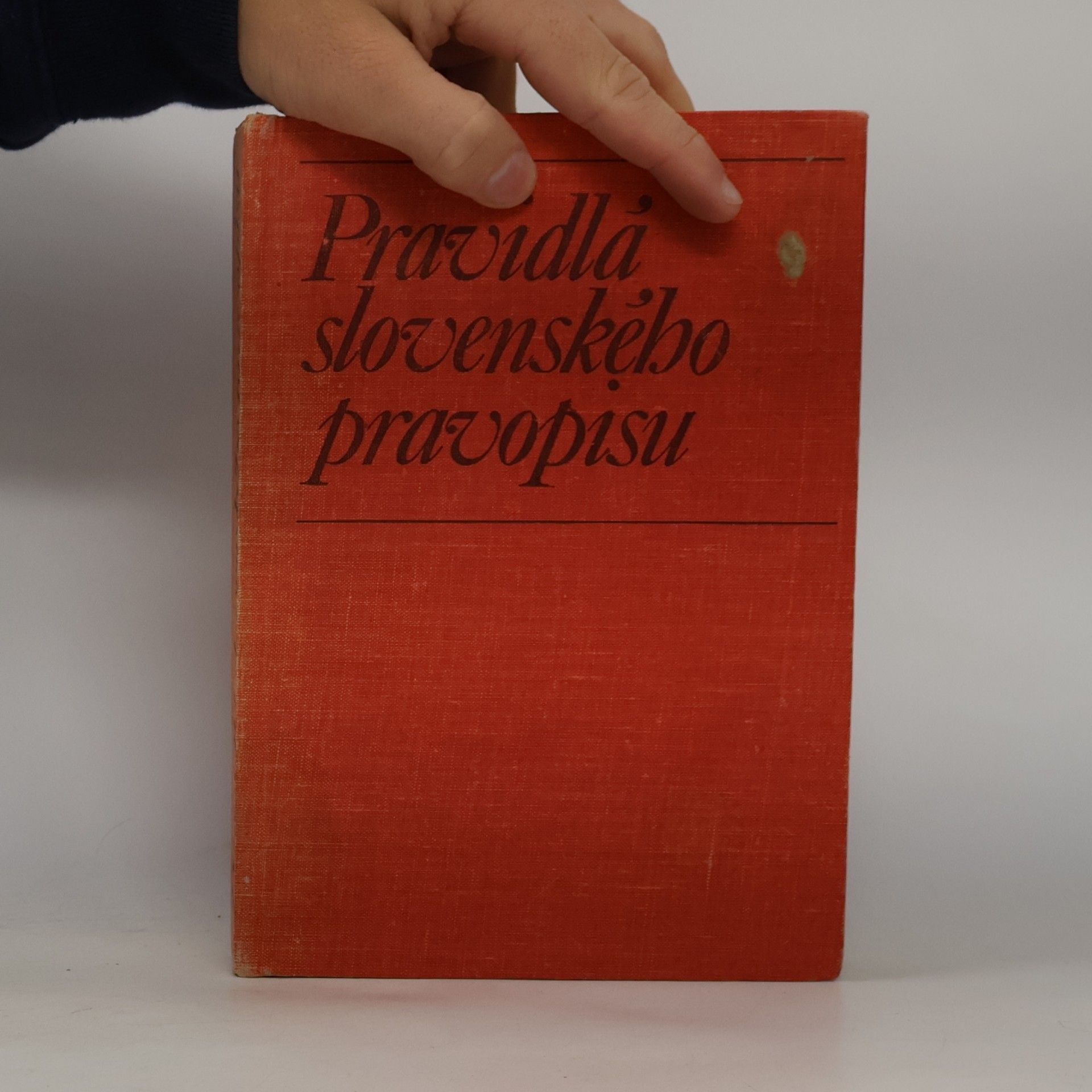 Štefan Peciar Pravidlá slovenského pravopisu s pravopisným a gramatickým slovníkom