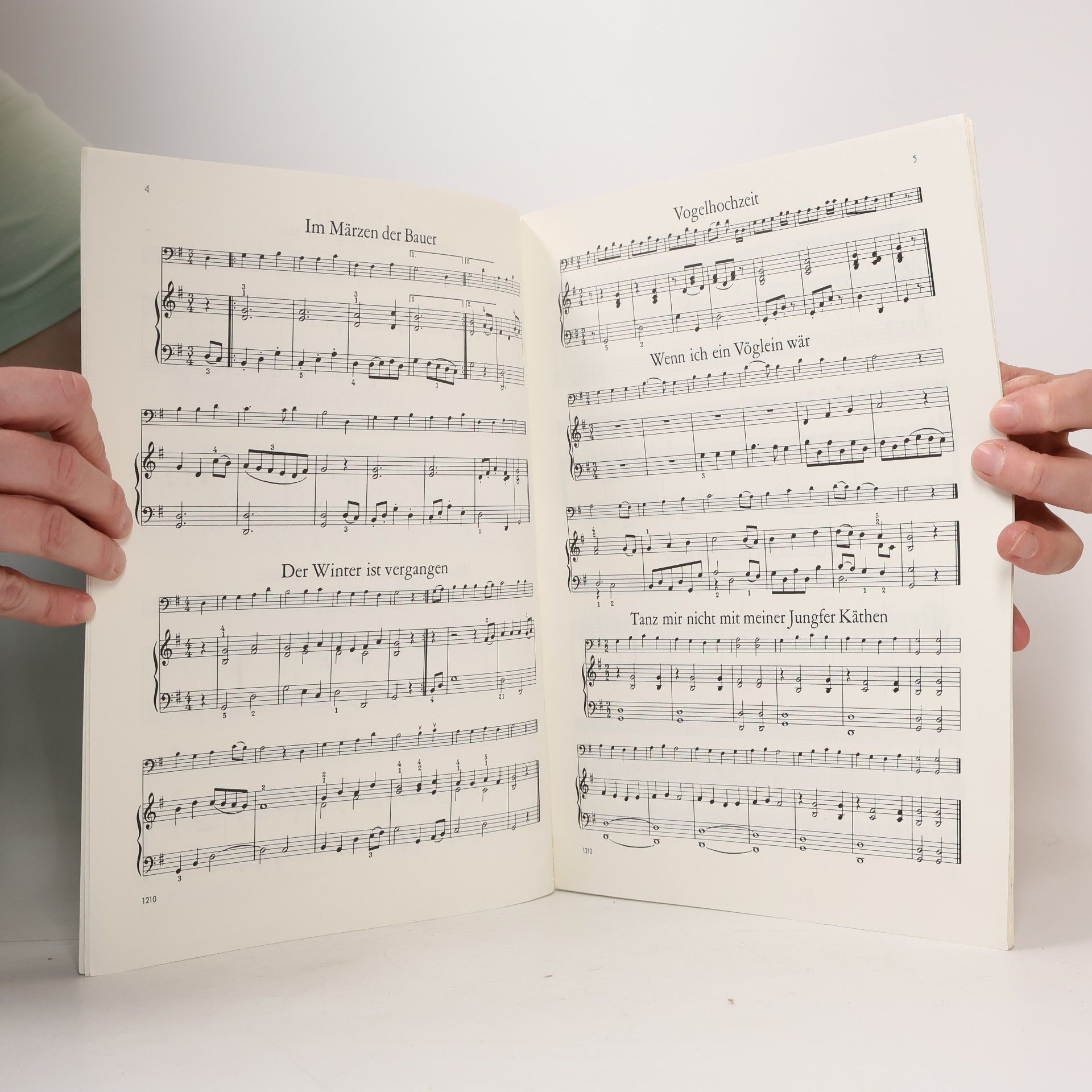 Friedrich Klug Volkslieder / Folksongs