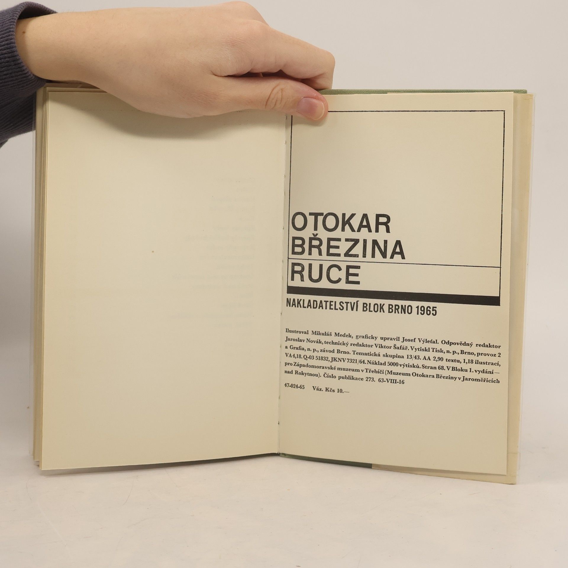 Otokar Březina Ruce