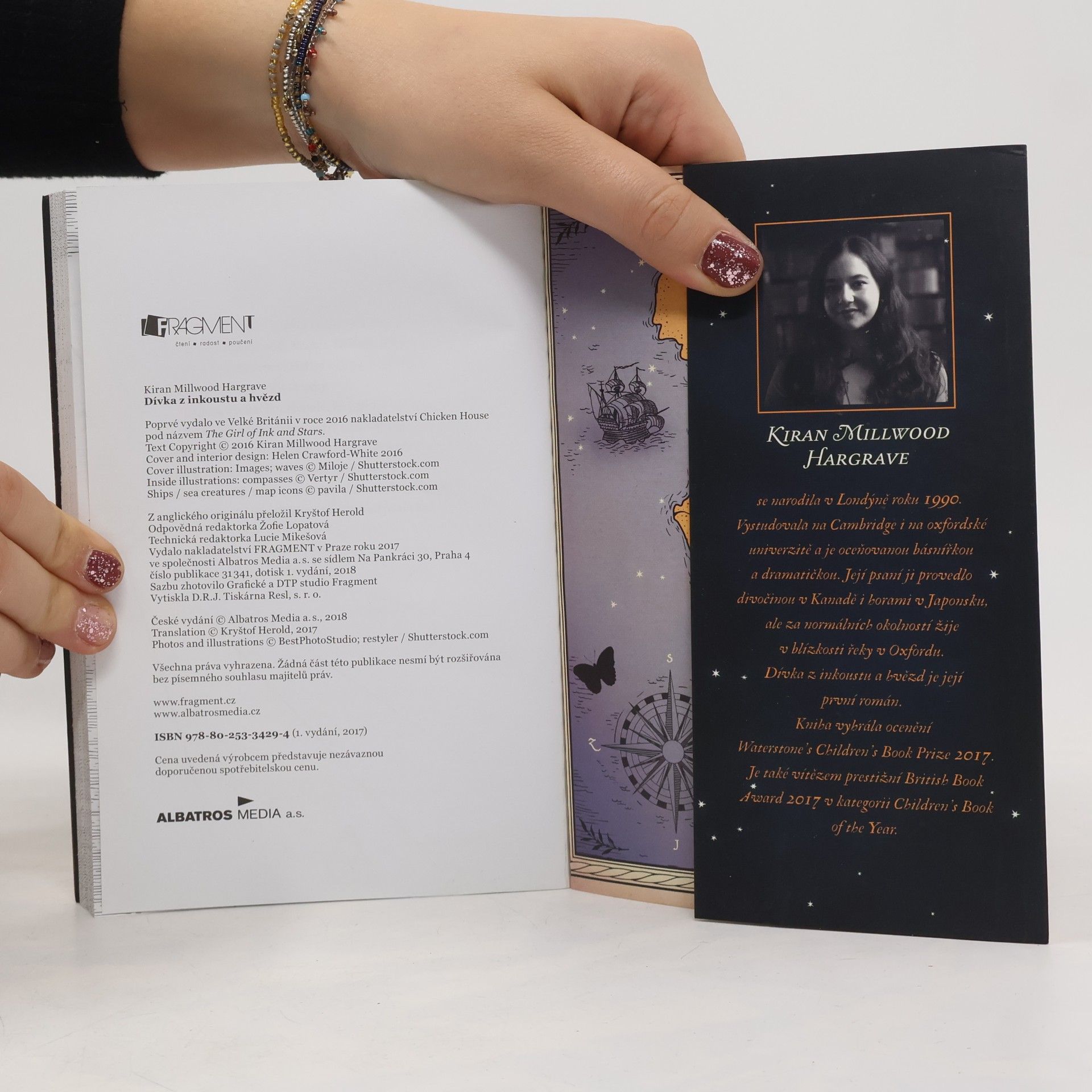 Kiran Millwood Hargrave Dívka z inkoustu a hvězd