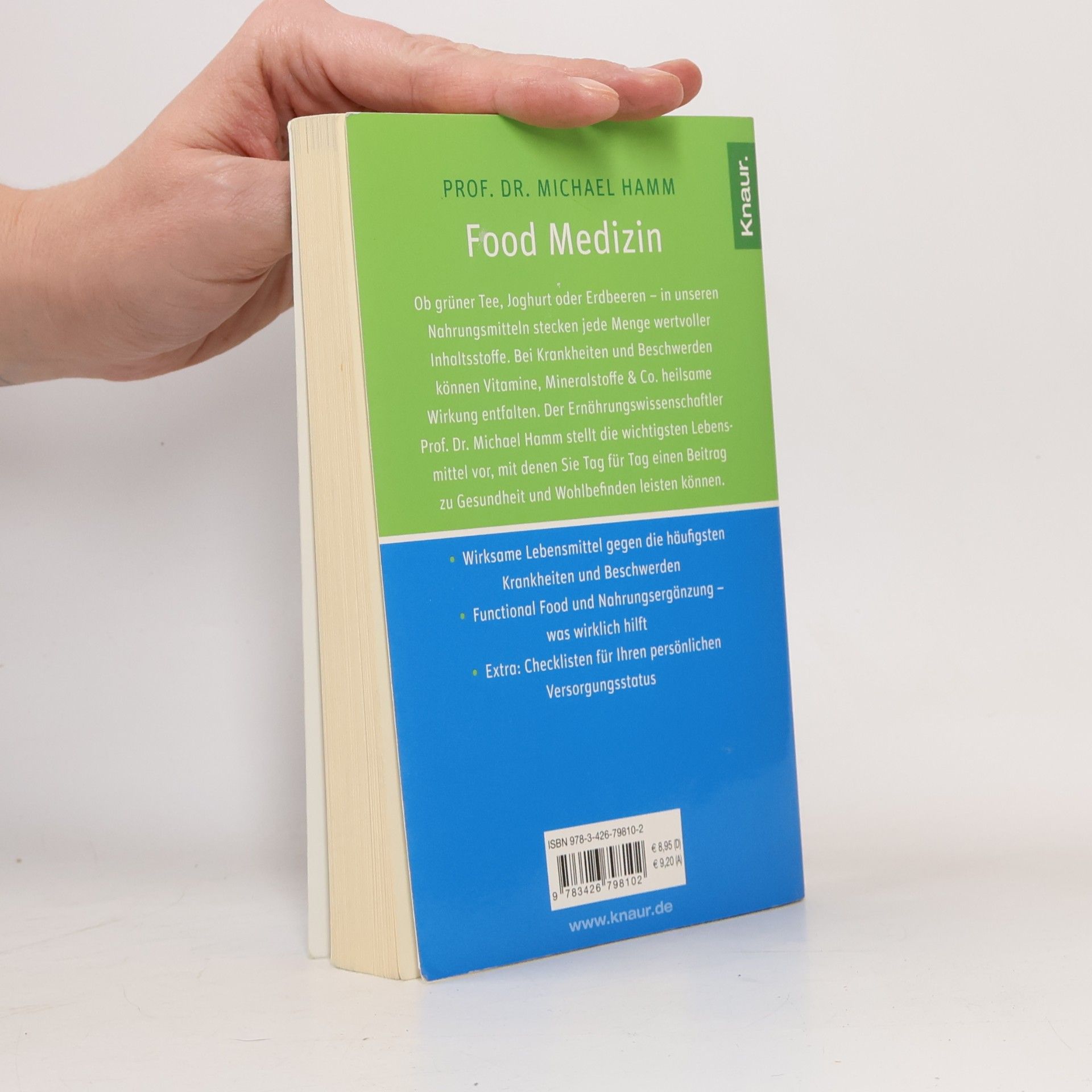 Prof. Dr. Troph. Michael Hamm Food Medizin