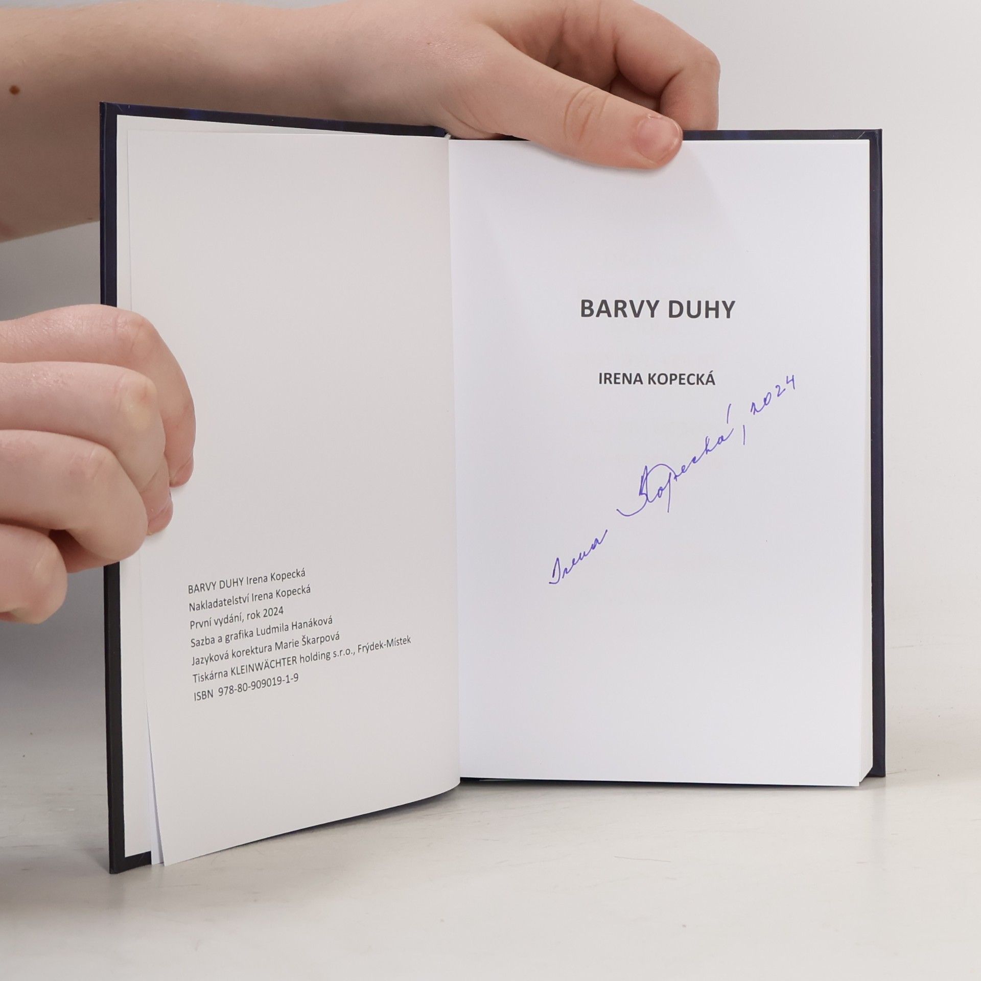 Irena Kopecká Barvy duhy