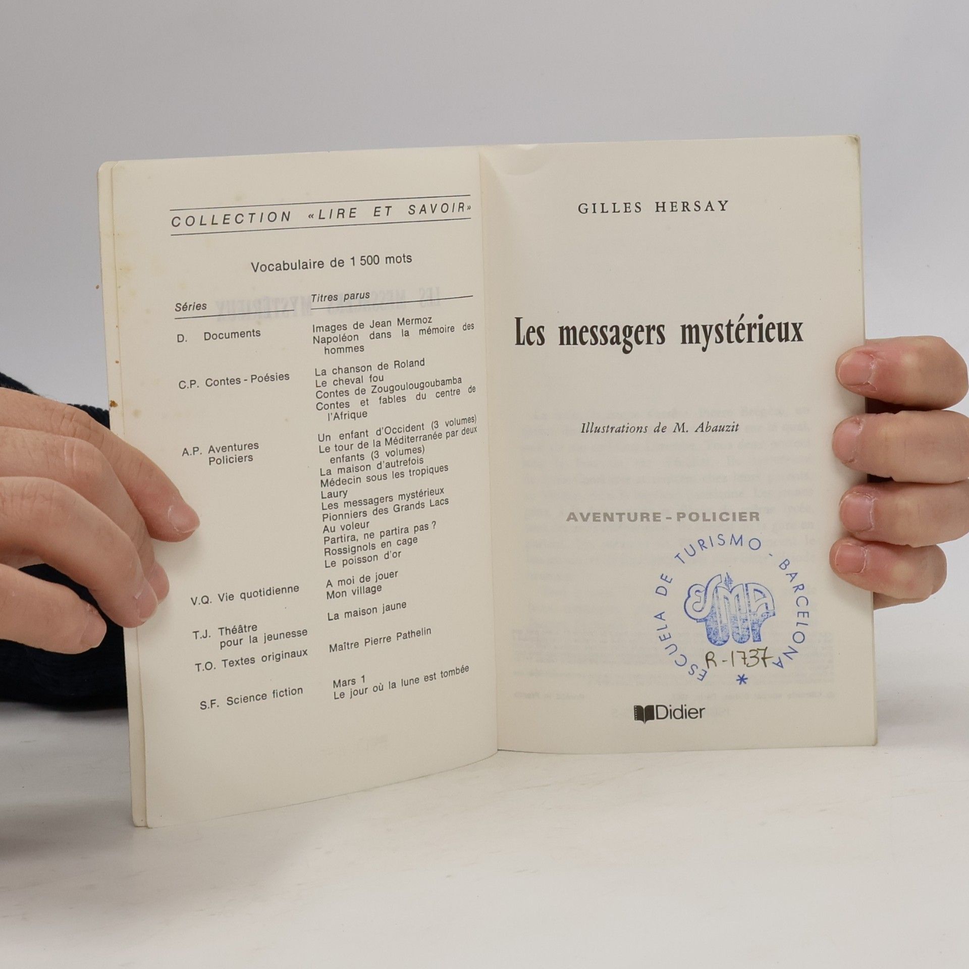 Gilles Hersay Lire et savoir