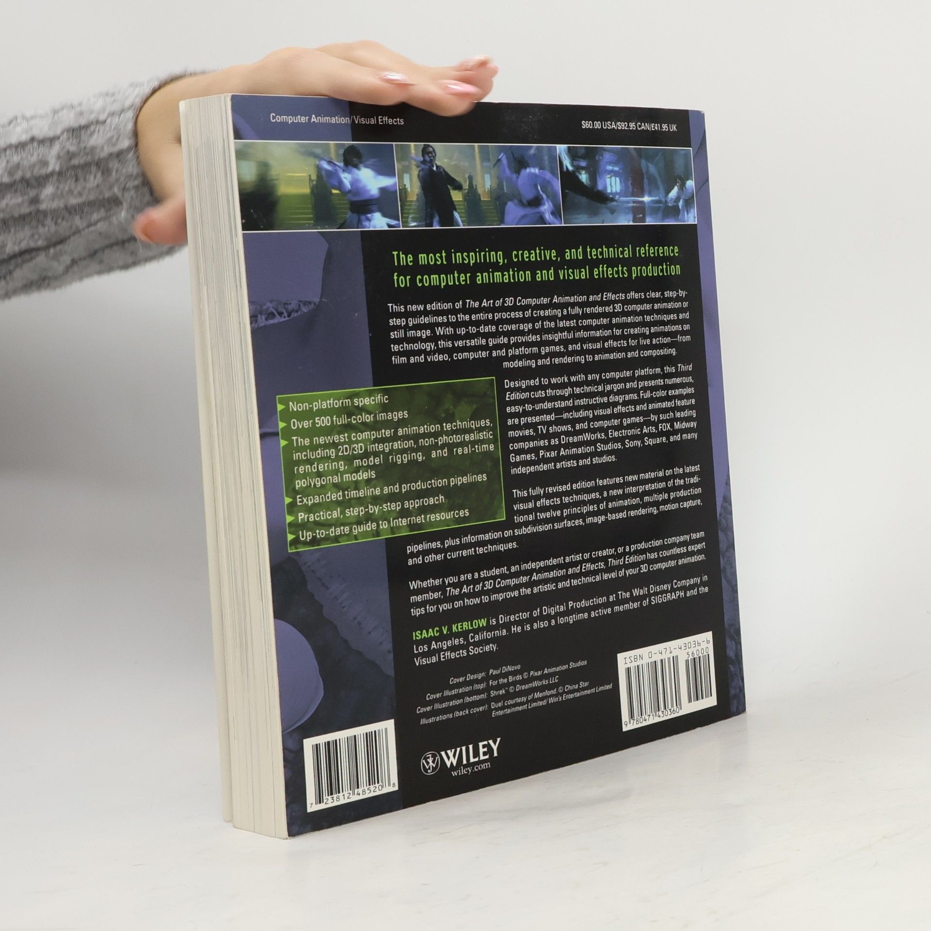 Isaac Victor Kerlow The art of 3D computer animation and effects. Third edition