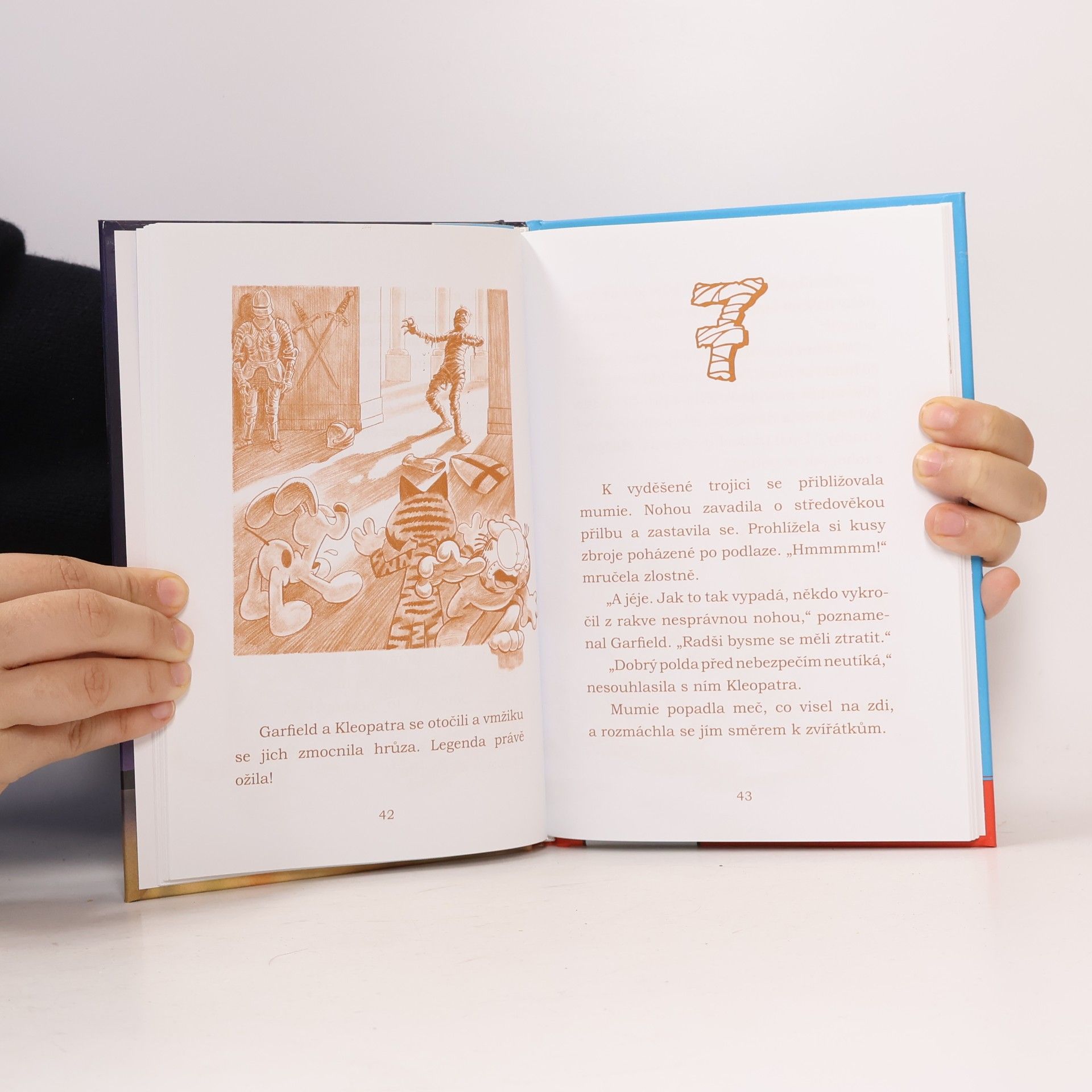 Jim Kraft Garfield a záhadná mumie