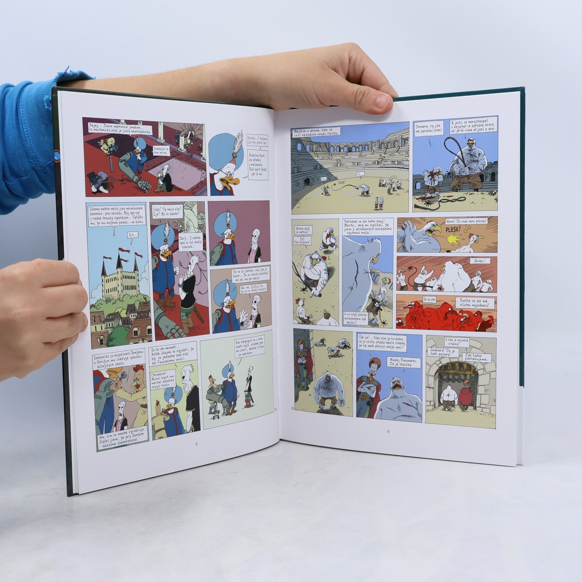 Joann Sfar Návrat s plnou parádou. Donžon