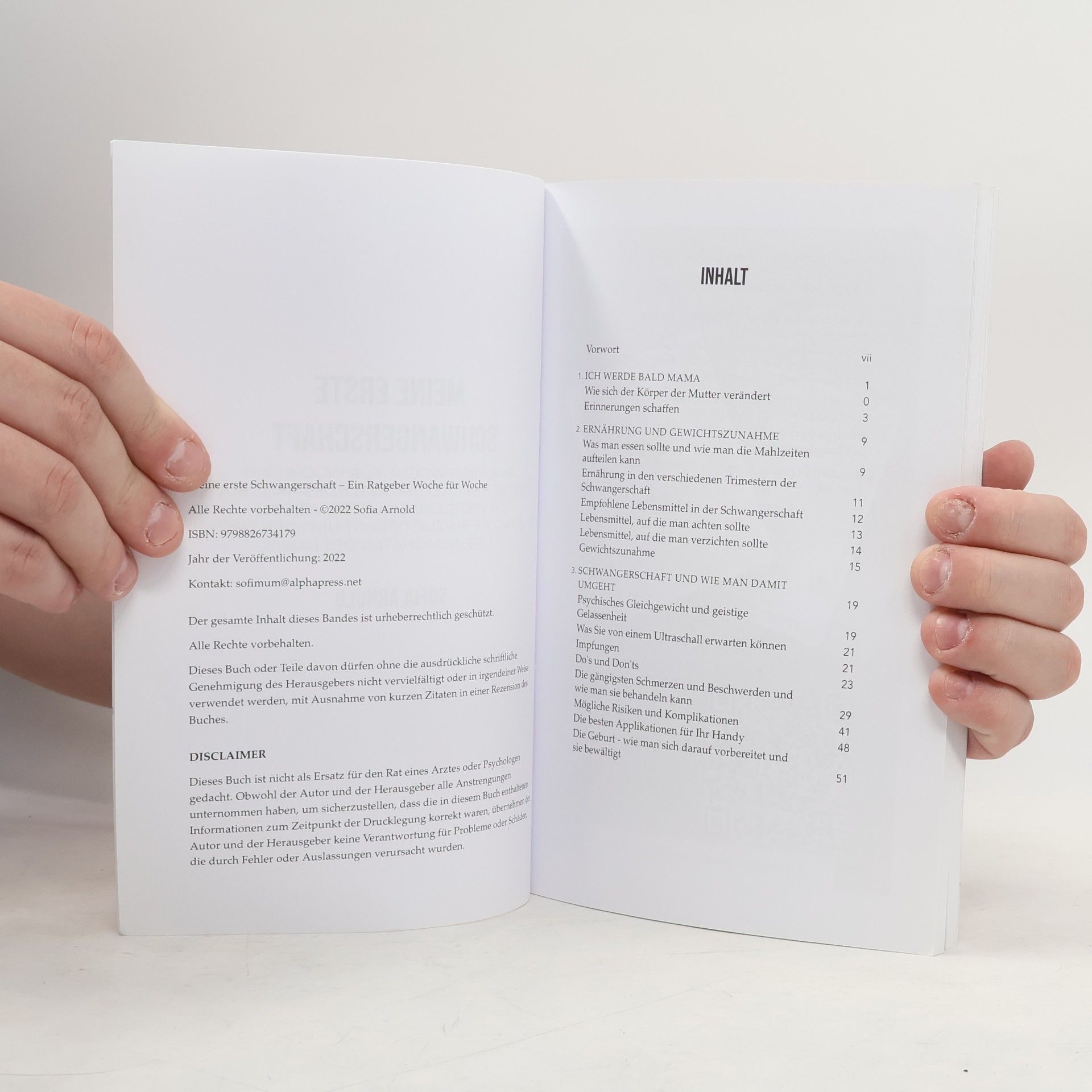 Sofia Arnold Meine erste Schwangerschaft: Ratgeber Woche für Woche. Ein praktisches und umfassendes Handbuch für werdende Mütter, von der Empfängnis bis zur Geburt und den ersten 3 Lebensmonaten des Babys