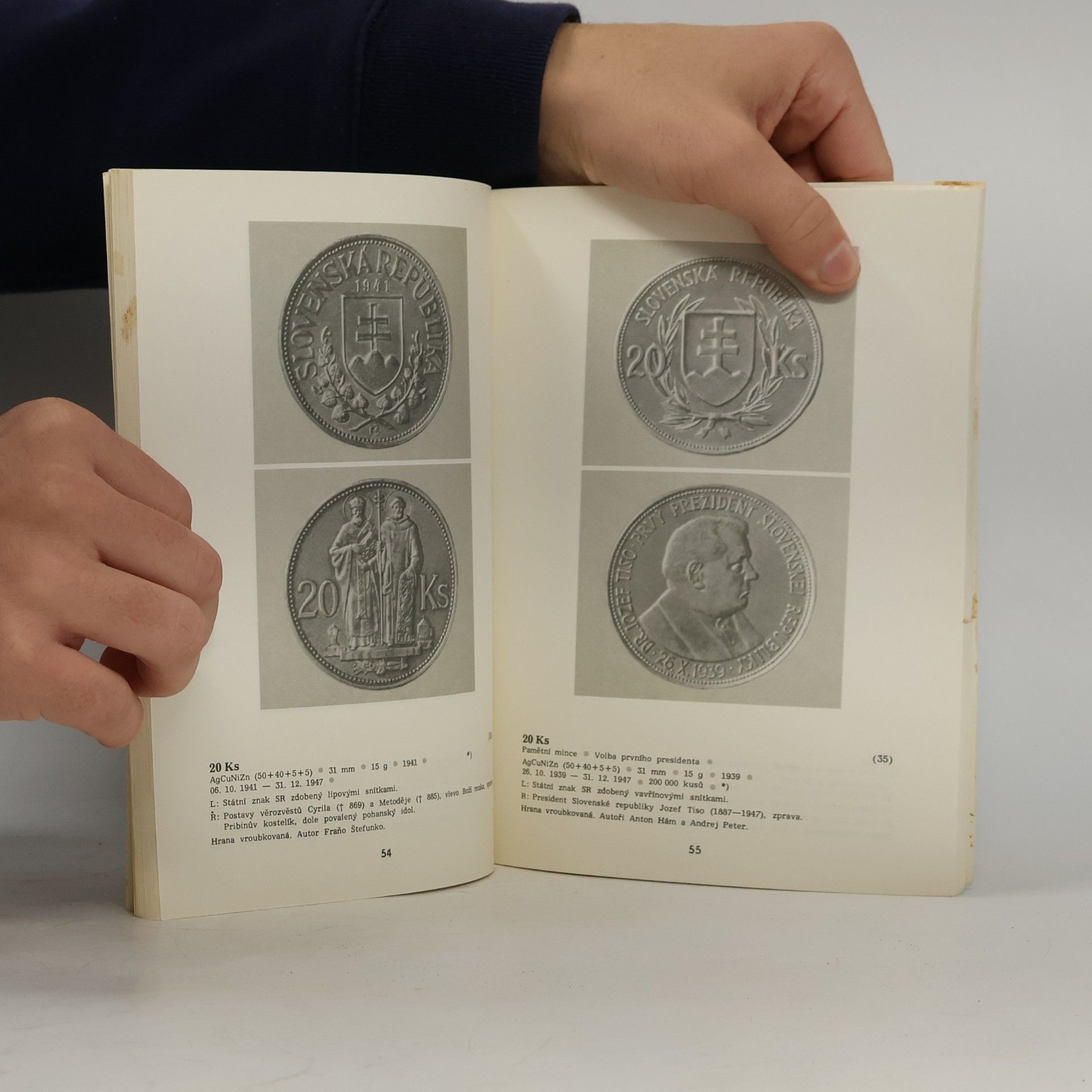 Bedřich Augst Československé mince 1918-1968