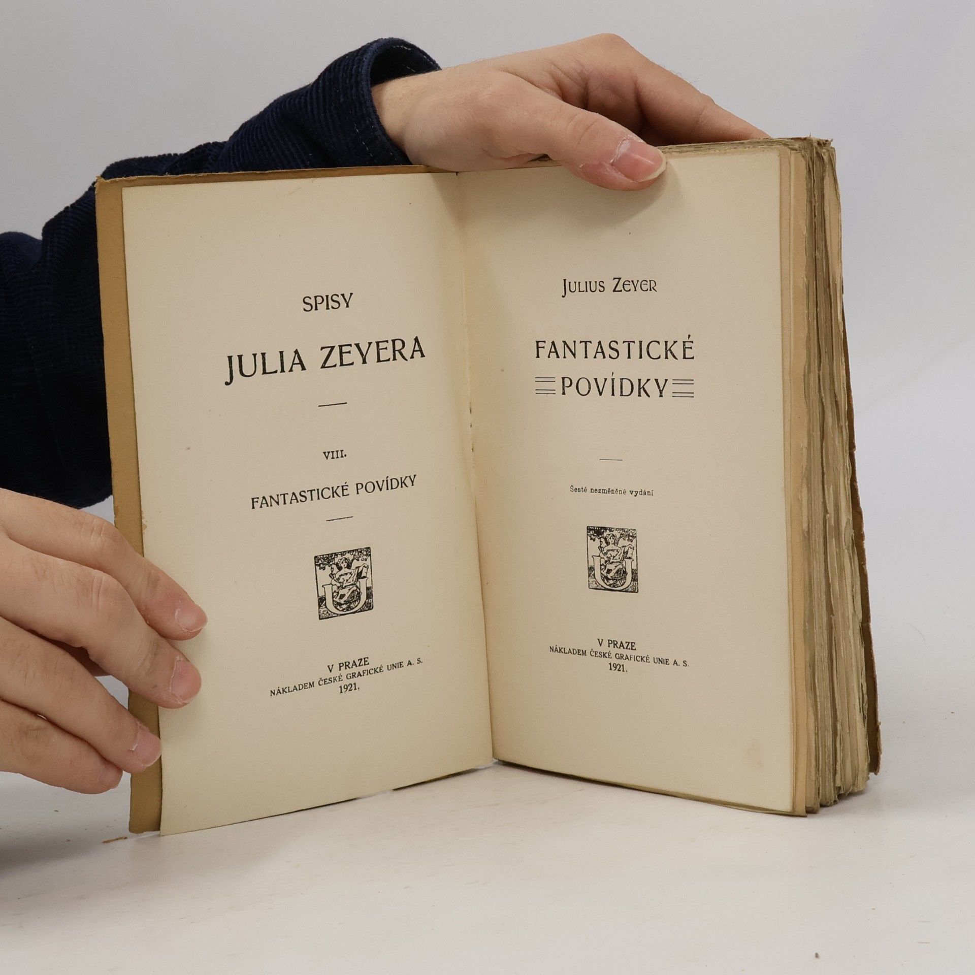 Julius Zeyer Fantastické povídky