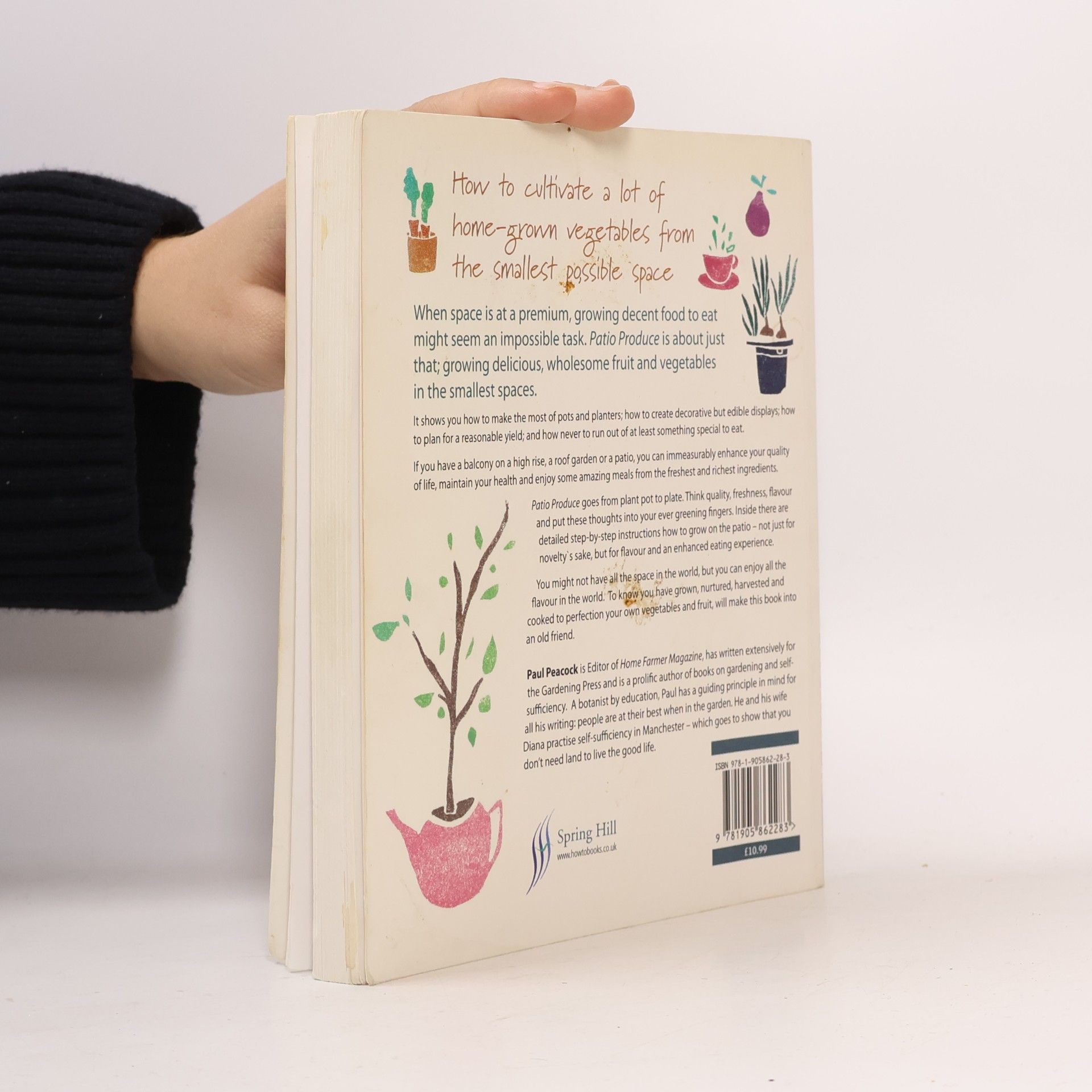 Paul Peacock Patio Produce : How to cultivate a lot of home-grown vegetables from the smallest possible space