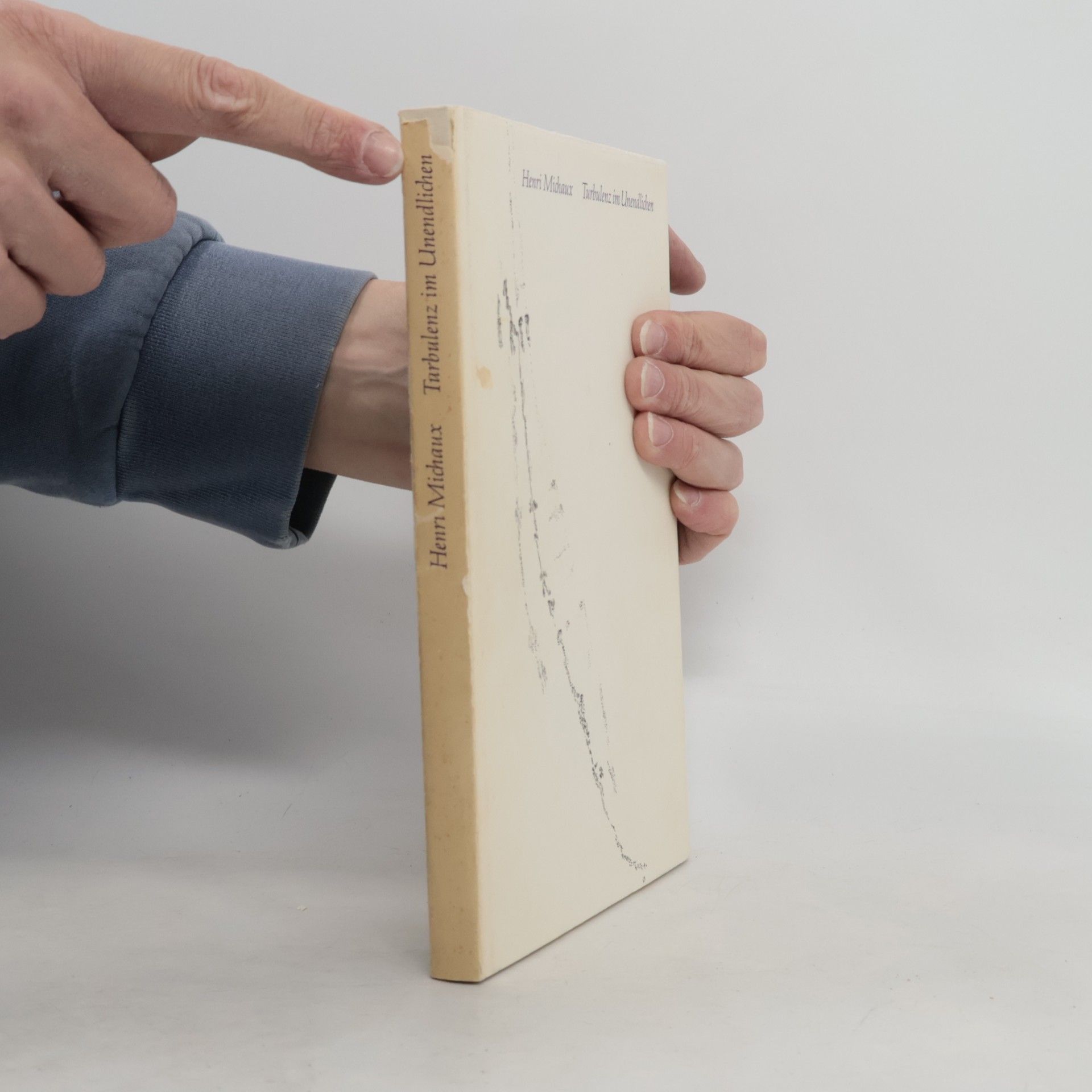 Henri Michaux Turbulenz im Unendlichen