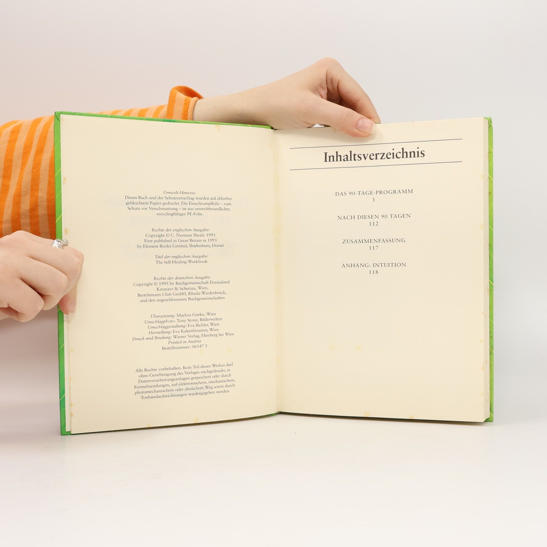 C. Norman Shealy Das 90-Tage-Programm zur Selbstheilung
