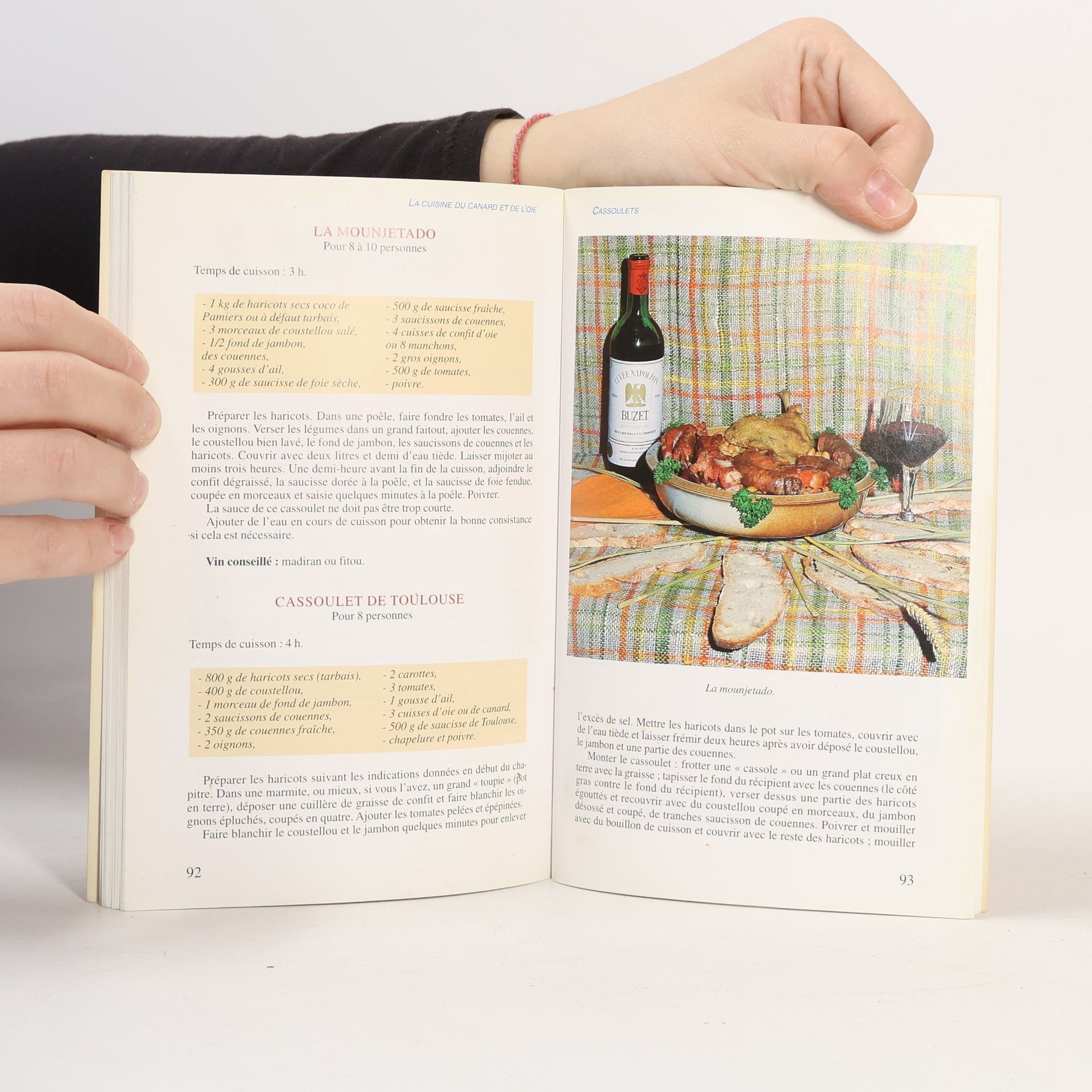 Francine Claustres La cuisine du canard et le l'oie