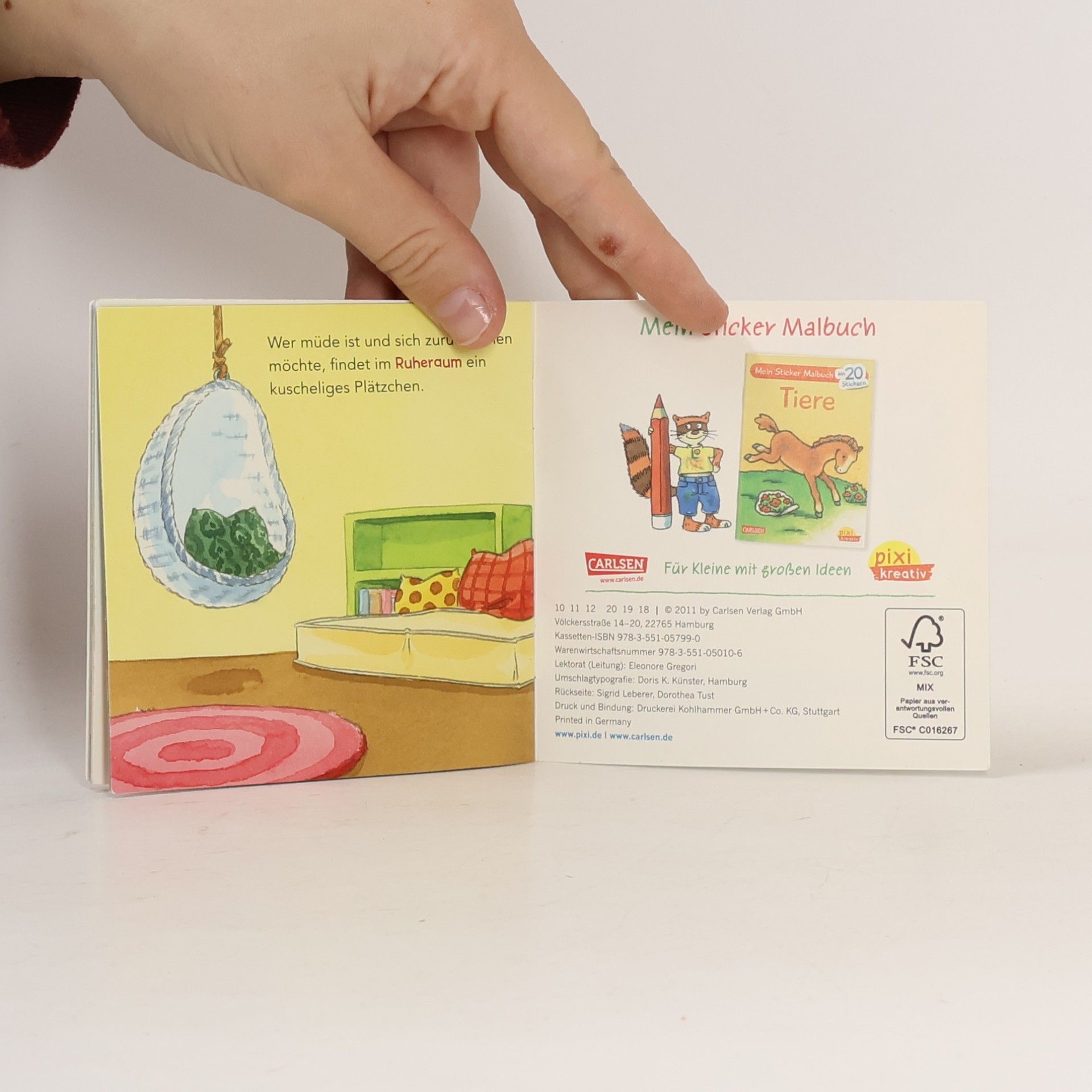 Sigrid Leberer Mein Sticker-Pixi