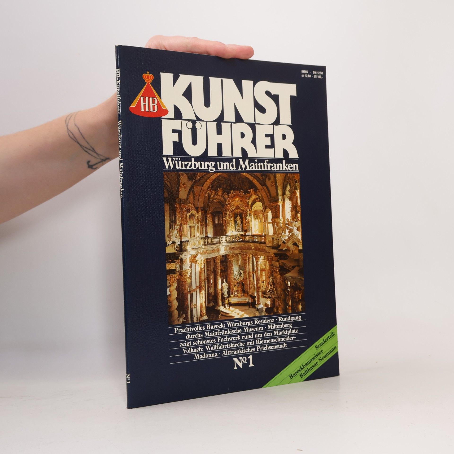 Various authors Kunstführer Würzburg und Mainfranken 1