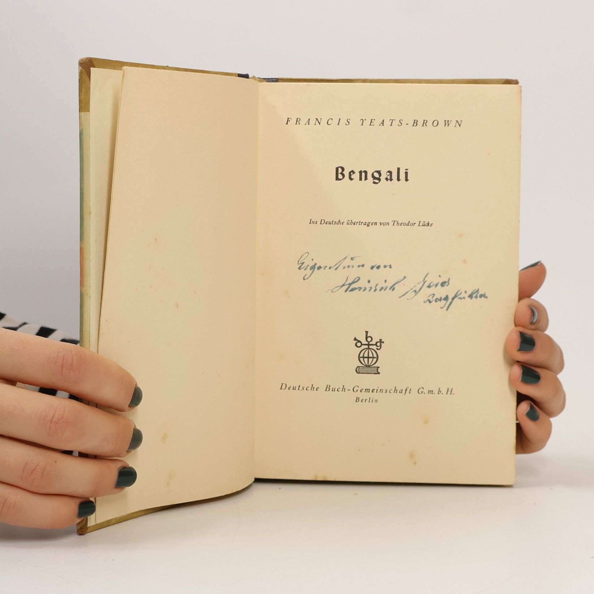 F. C. C. Yeats-Brown Bengal Lancer