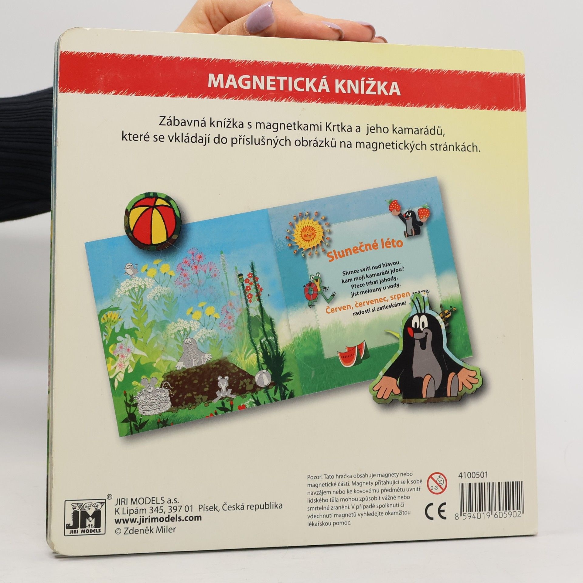 Zdeněk Miler Krtek a roční období. Magnetická knížka
