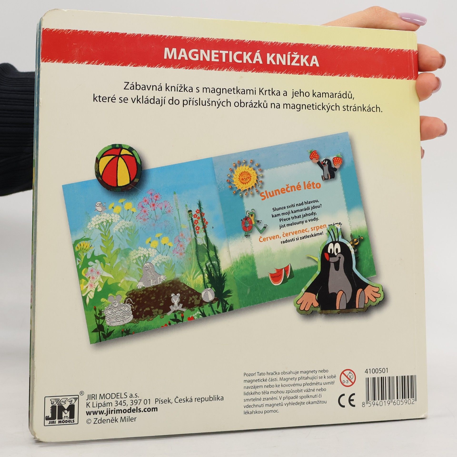 Zdeněk Miler Krtek a roční období. Magnetická knížka