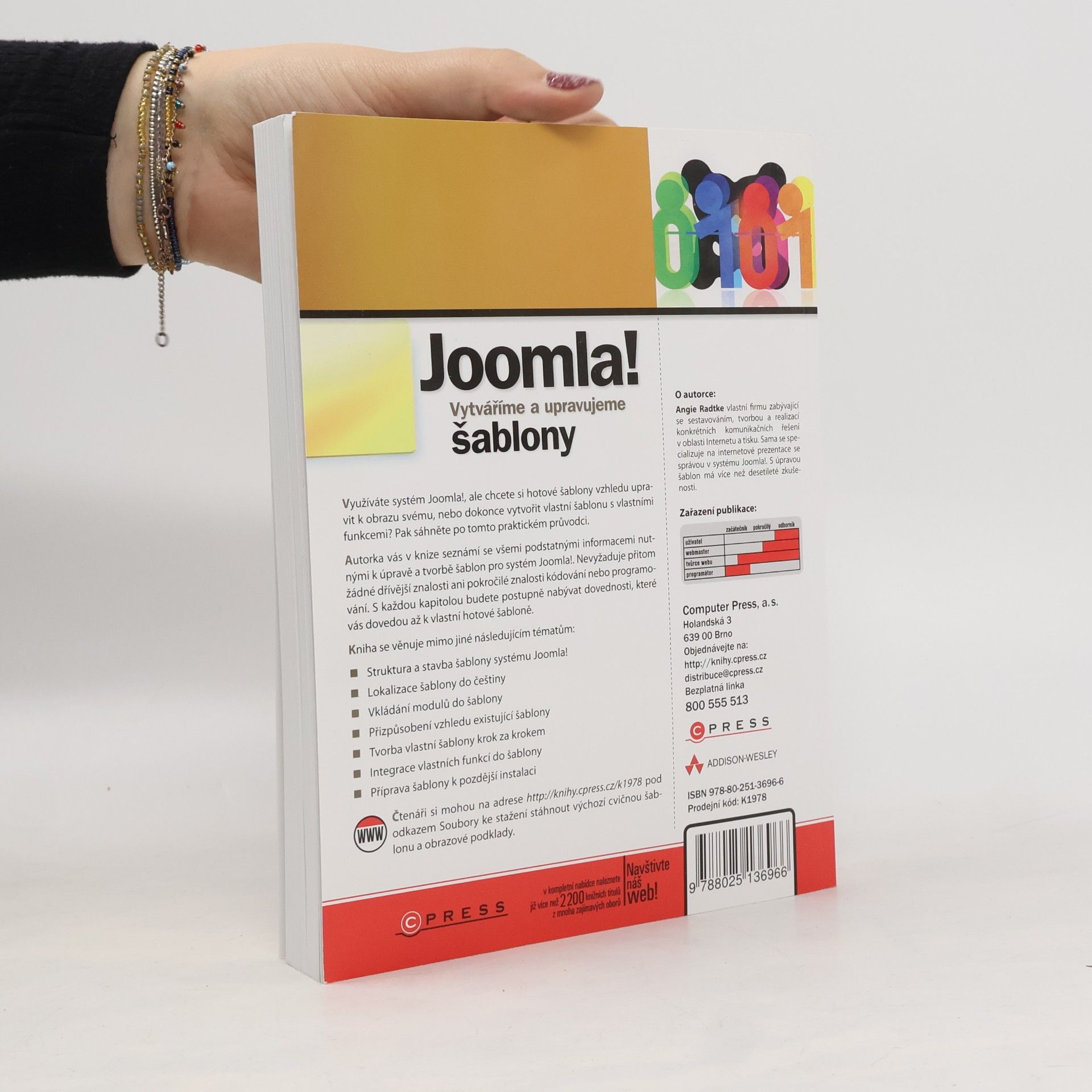 Angie Radtke Joomla! Vytváříme a upravujeme šablony