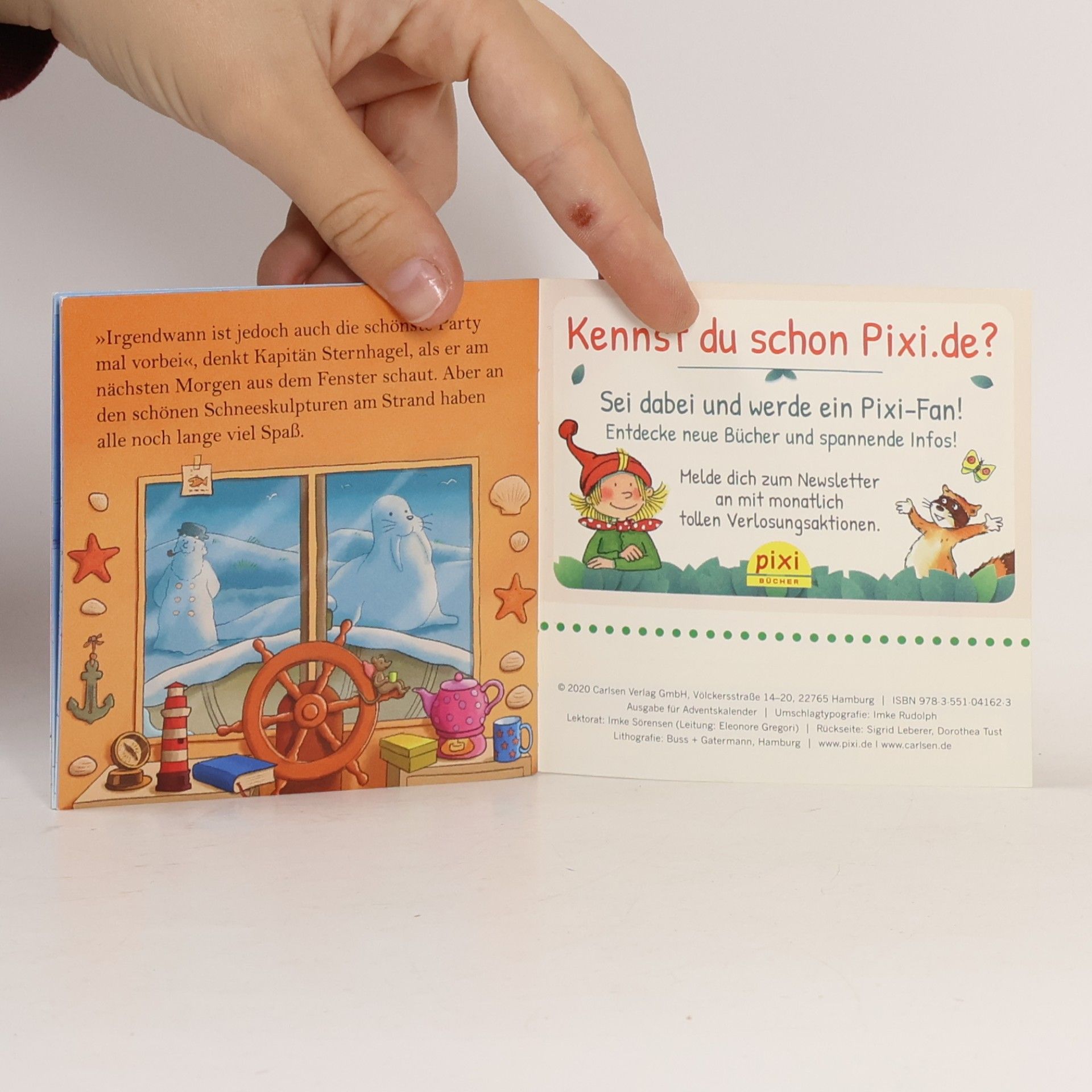 Imke Rudolph Kapitän Sternhagels Schneeparty