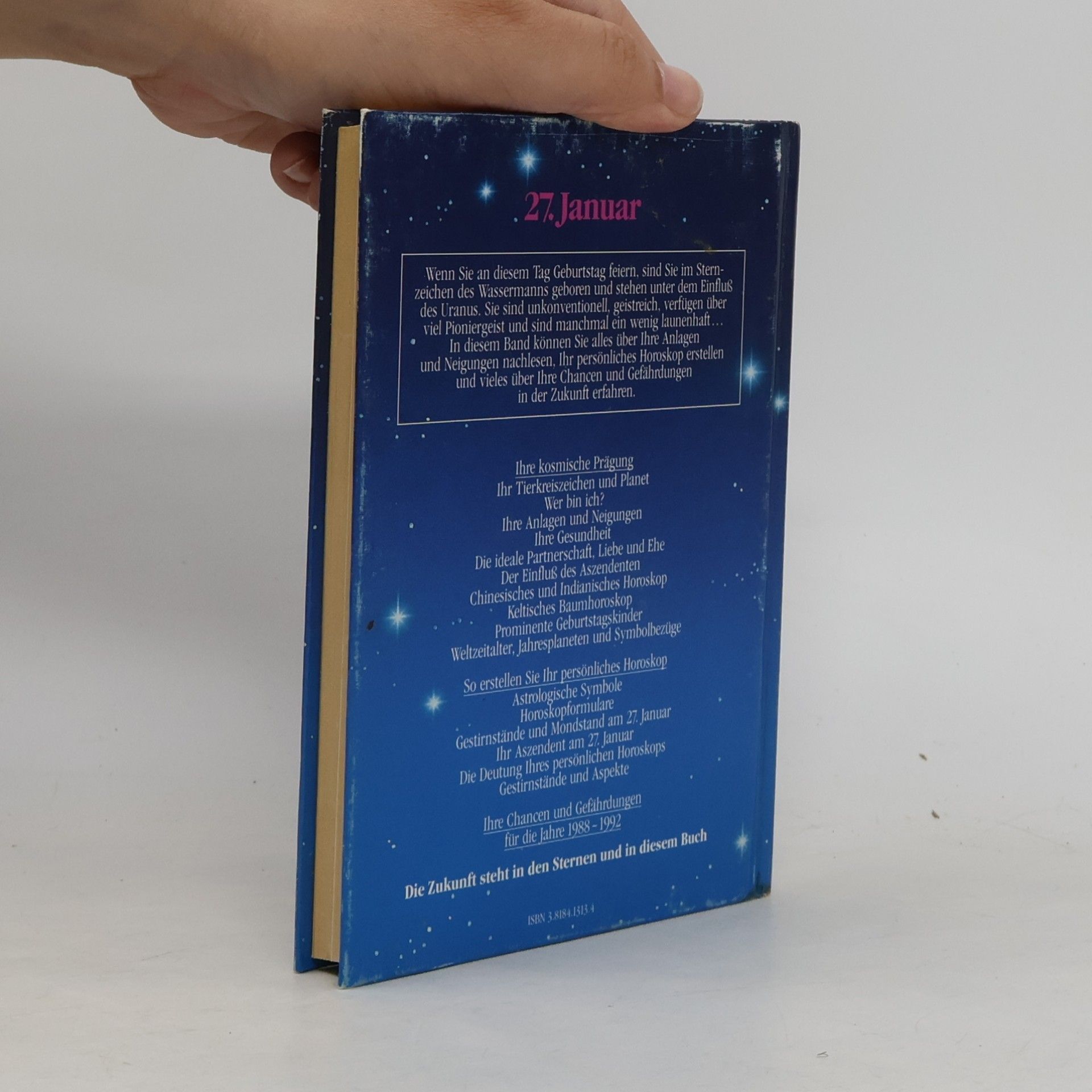 Thomas Poppe Das persönliche Horoskop für alle, die am 27. Januar geboren sind