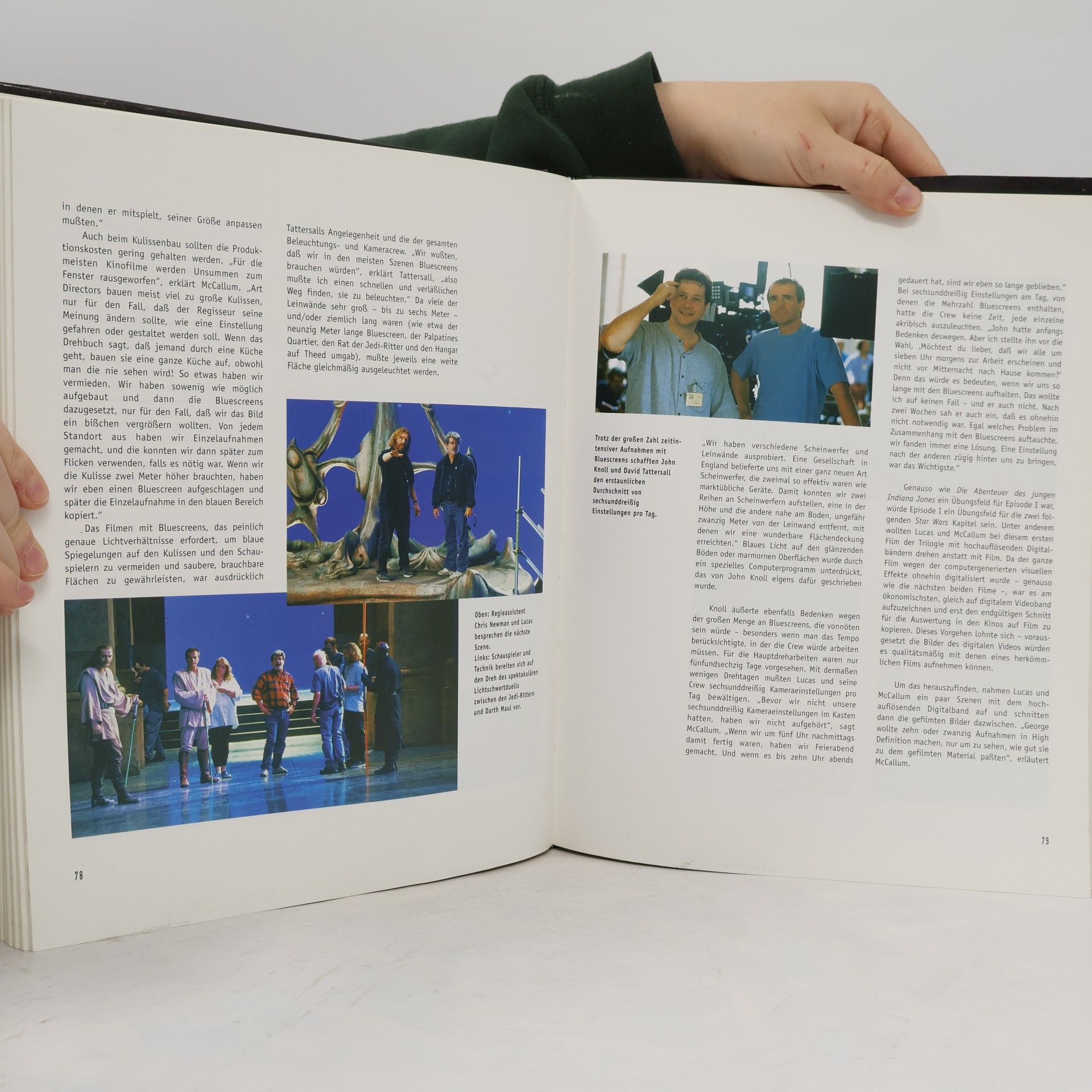 Laurent Bouzereau Star wars - The making of Episode I, Die dunkle Bedrohung