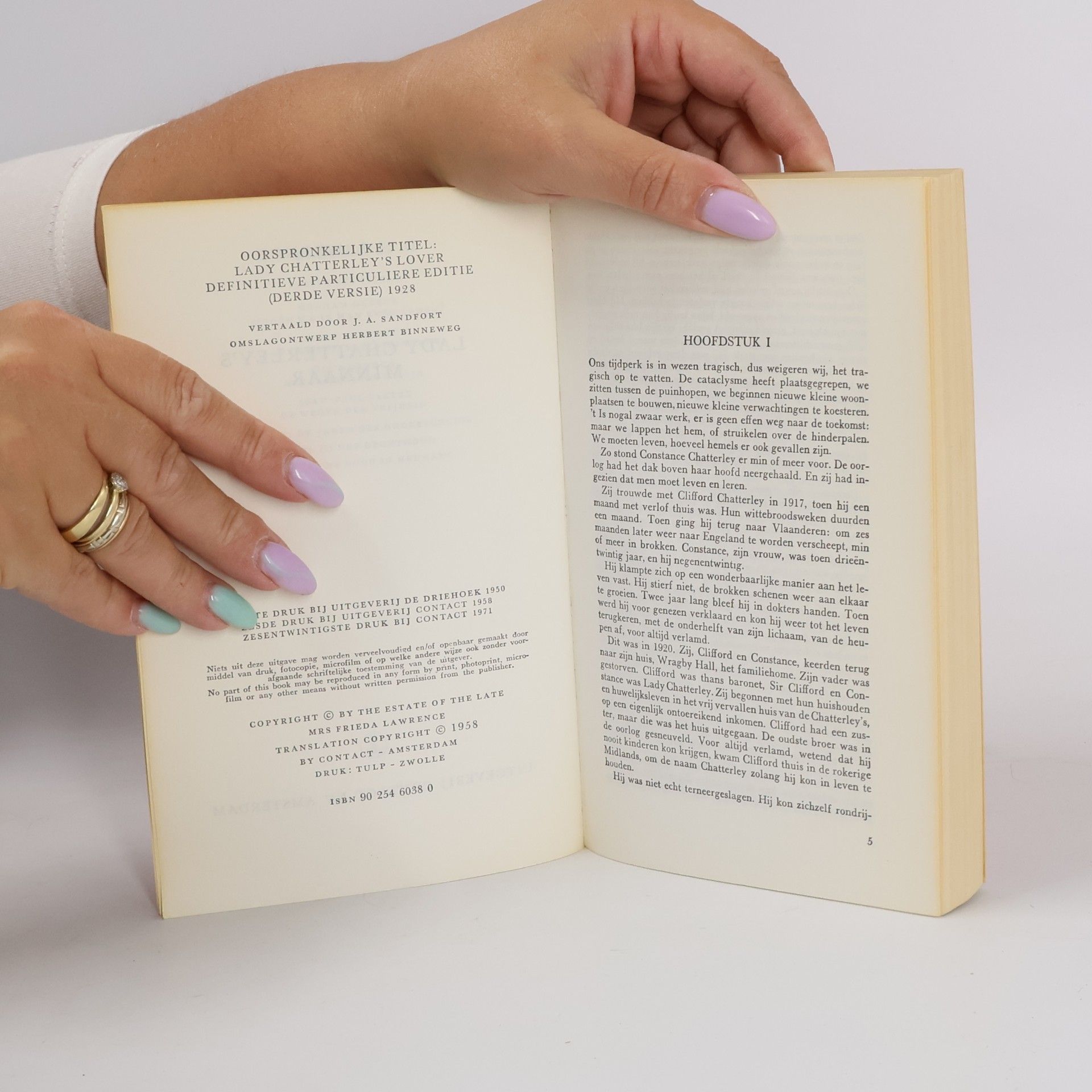 D. H. Lawrence Lady Chatterley's minnaar