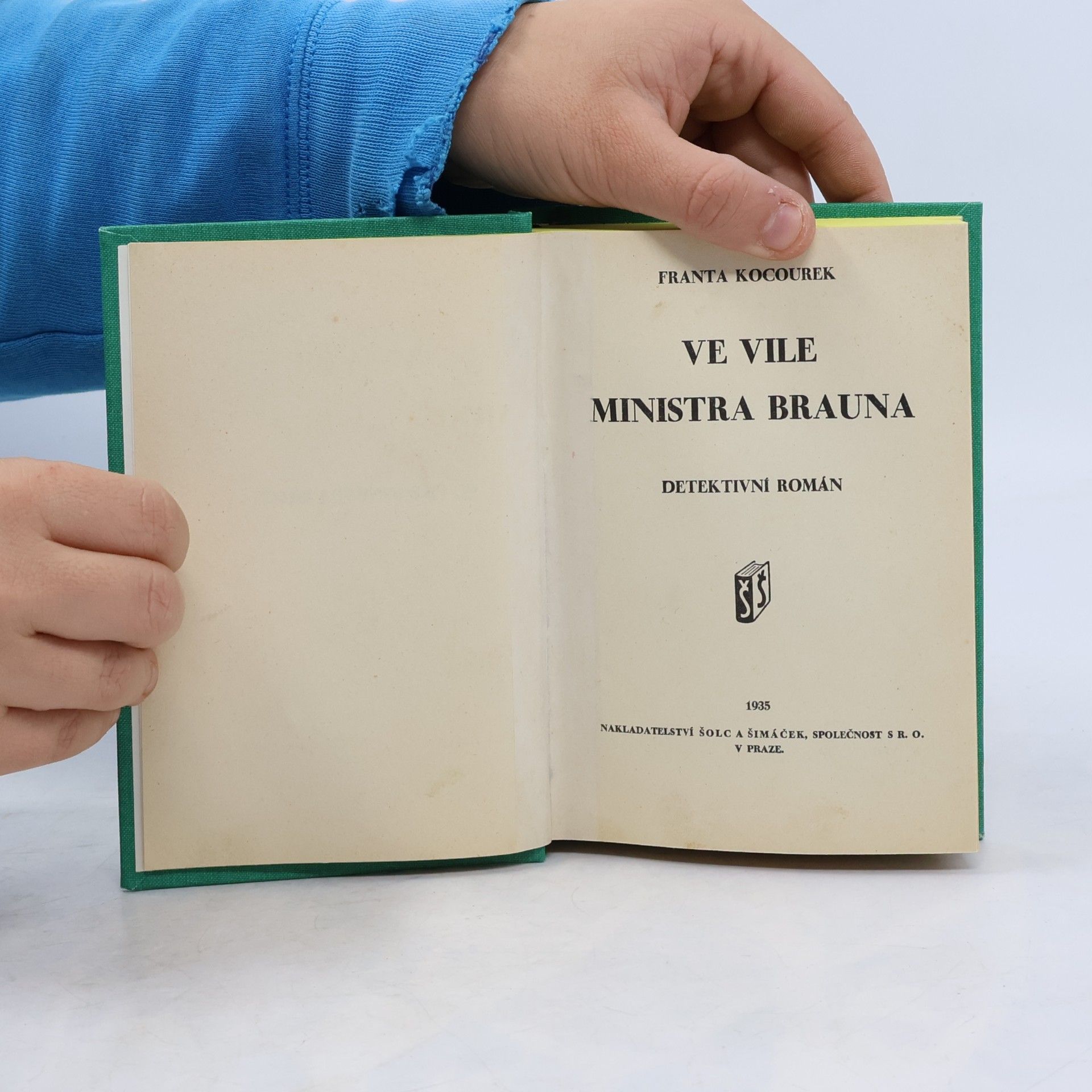 Kocourek Franta Ve vile ministra Brauna